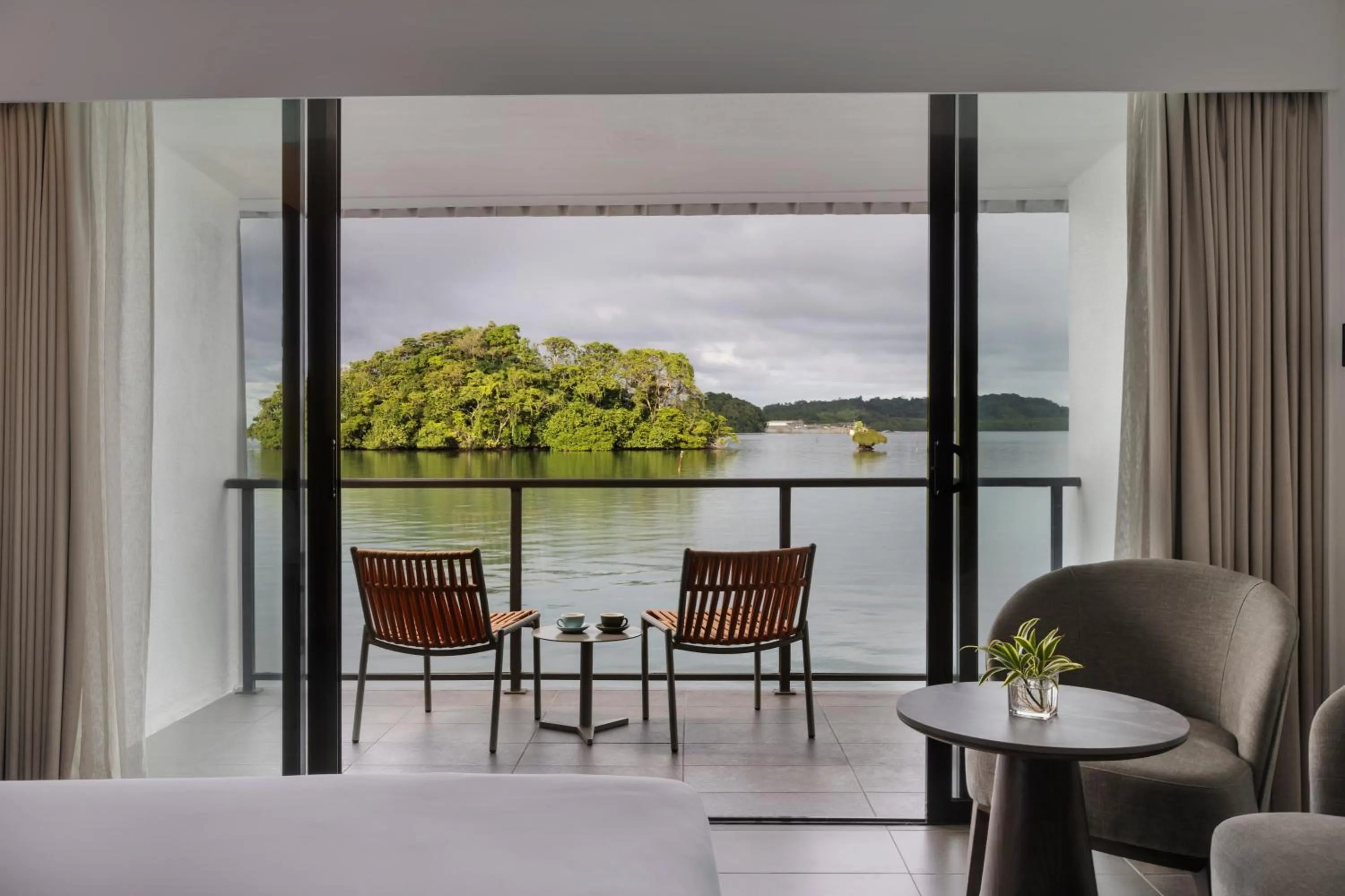 Balcony/Terrace in Novotel Suva Lami Bay