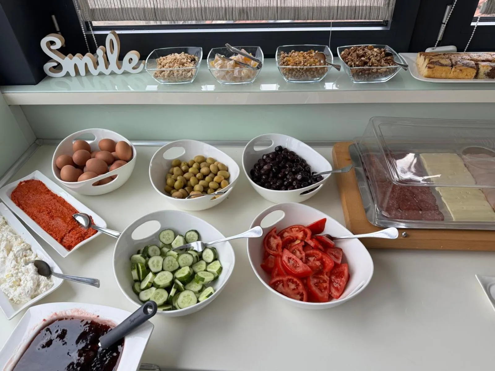 Buffet breakfast in City Boutique Hotel