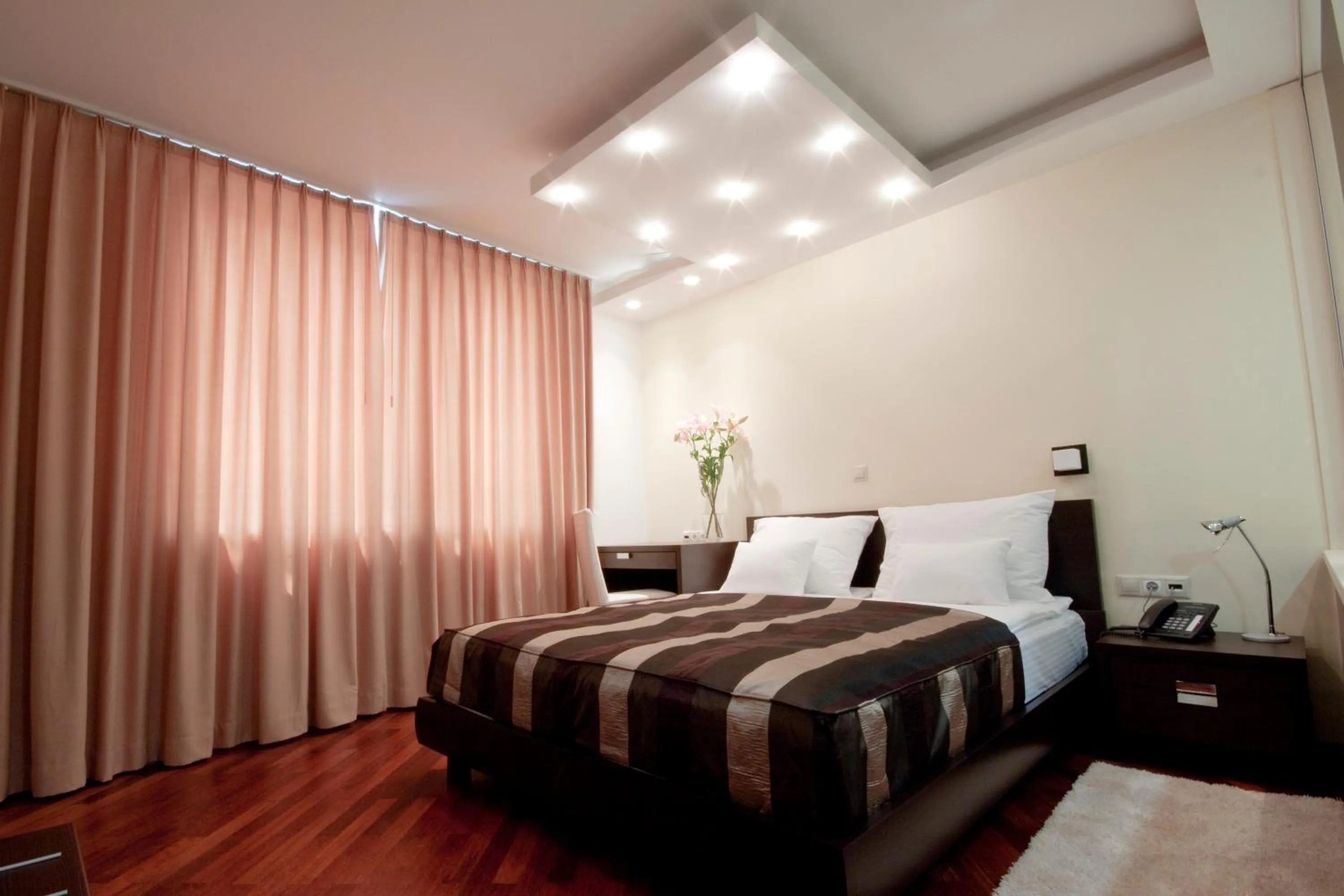 Decorative detail, Bed in City Boutique Hotel