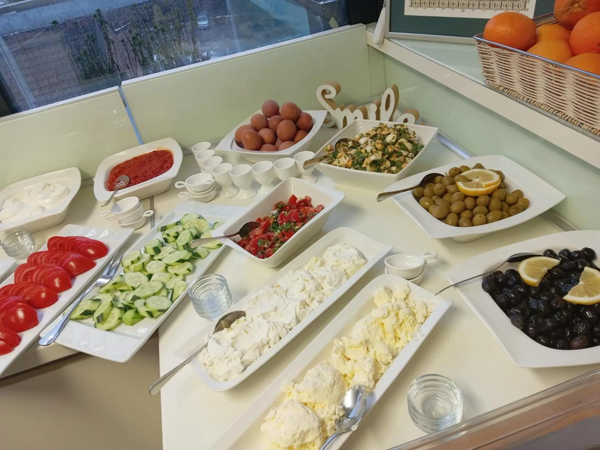 Buffet breakfast in City Boutique Hotel