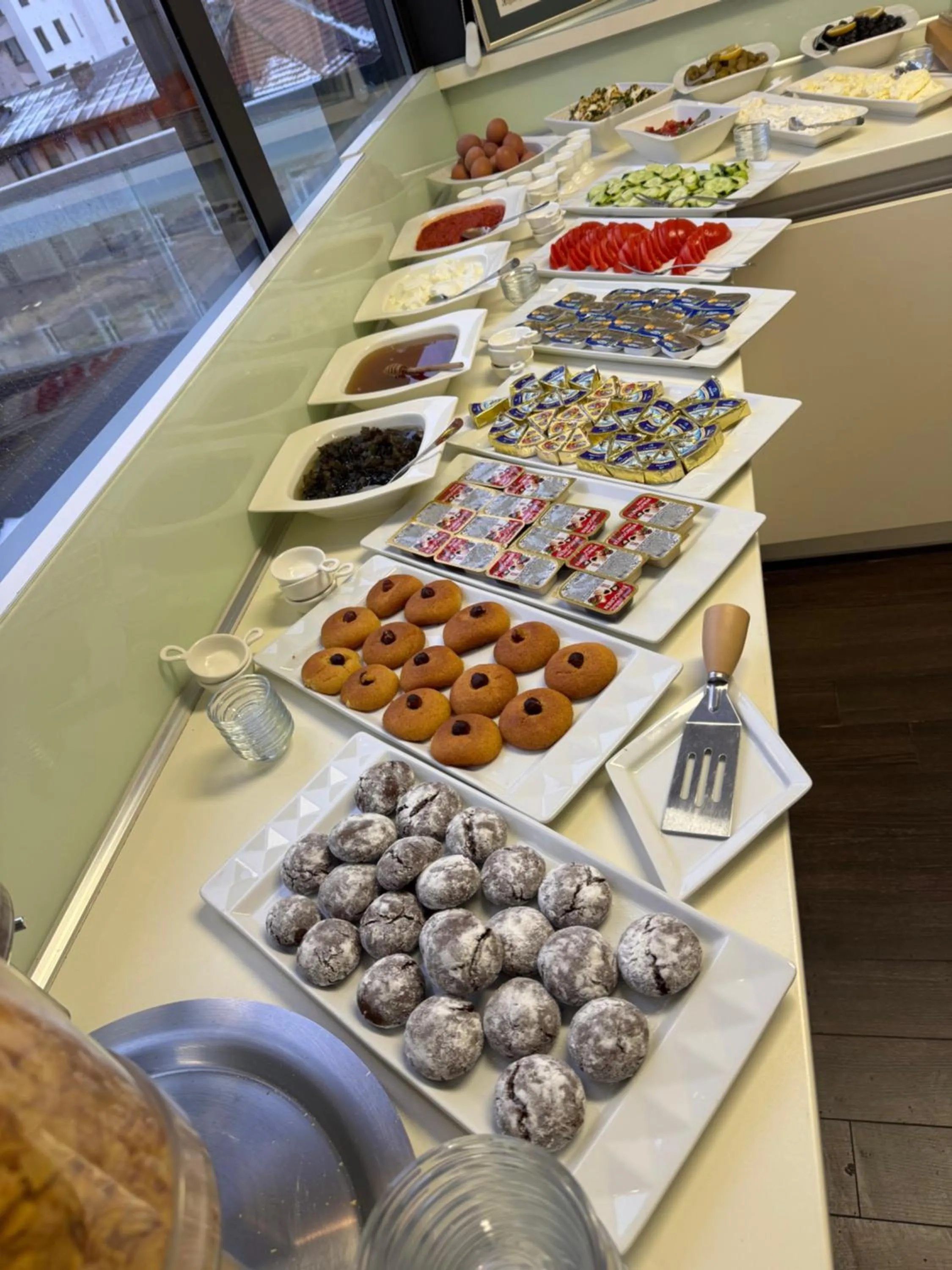 Buffet breakfast in City Boutique Hotel