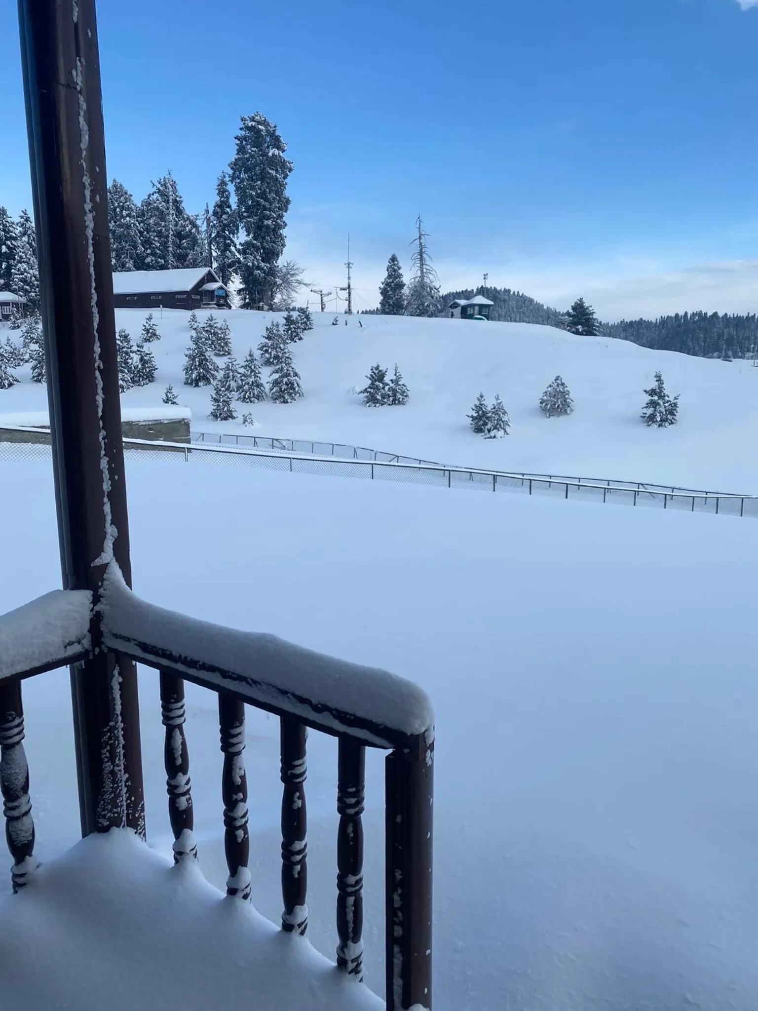 Balcony/Terrace in Gulmarg Woods By Stay Pattern