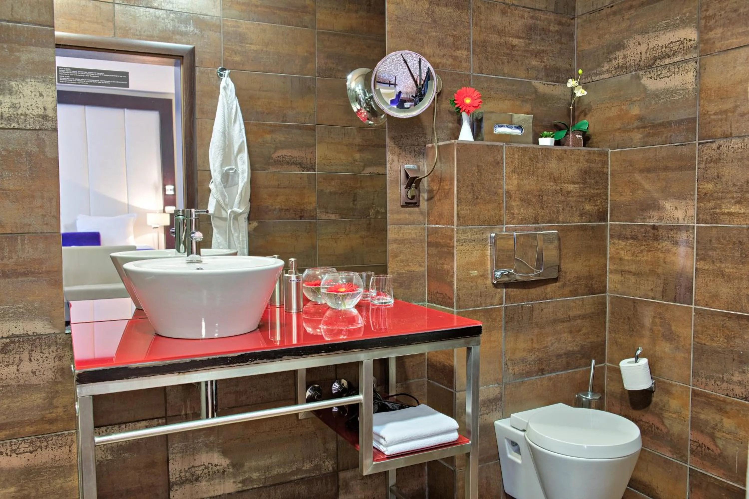 Bathroom in Hotel Central Sarajevo - Gym, Pool & Spa