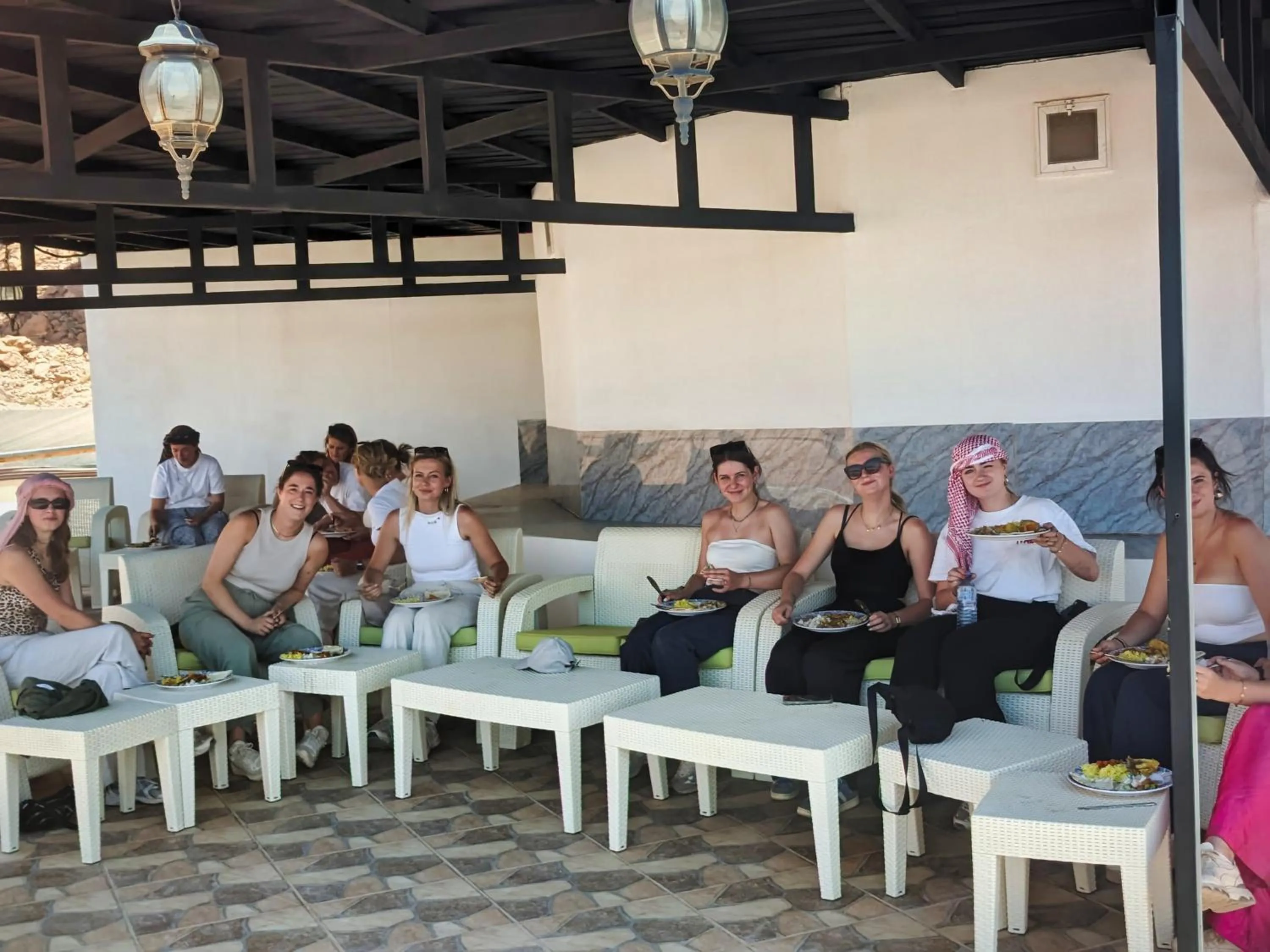 Property building in Wadi Rum Majestic Camp