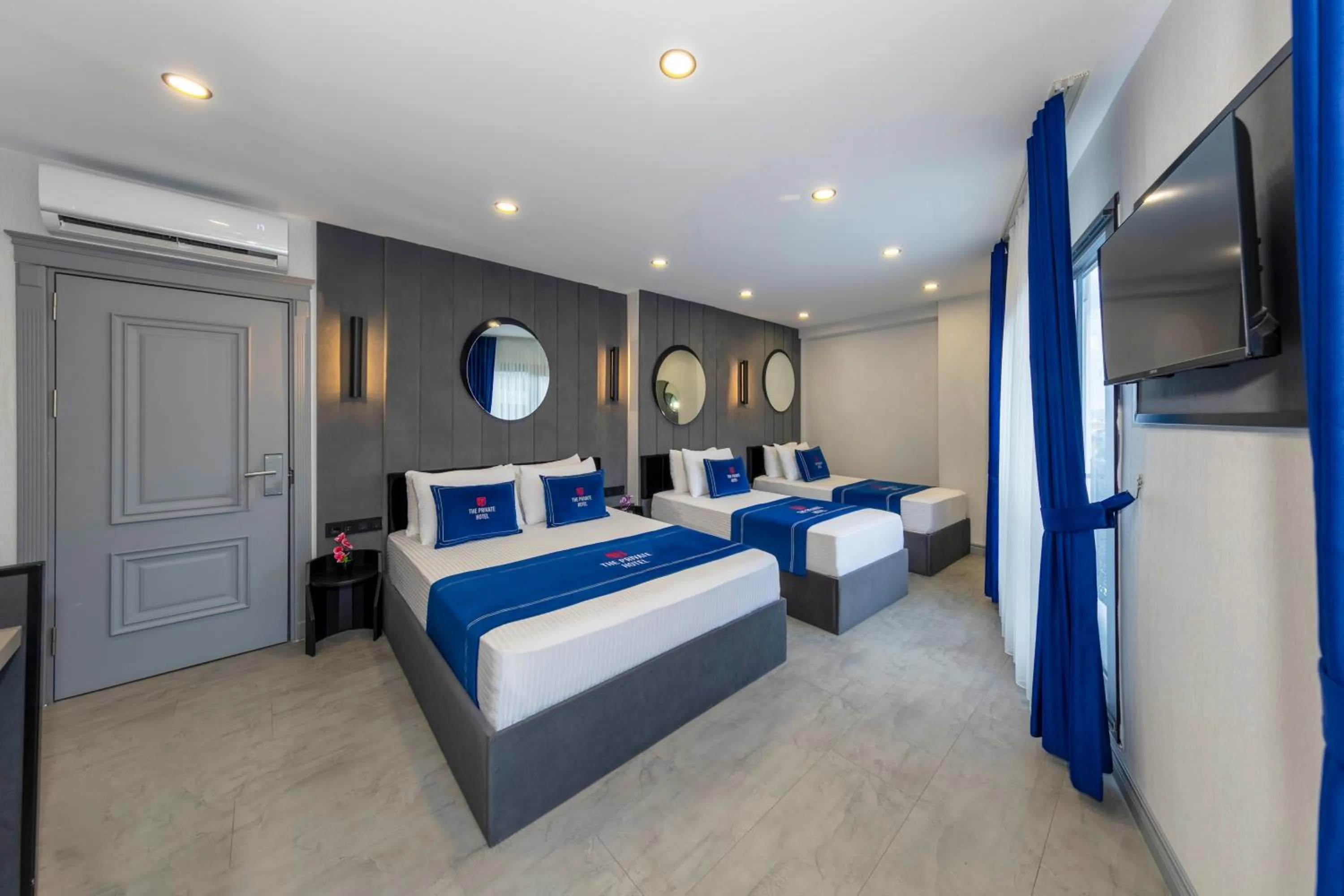 Bed in The Private Airport Hotel