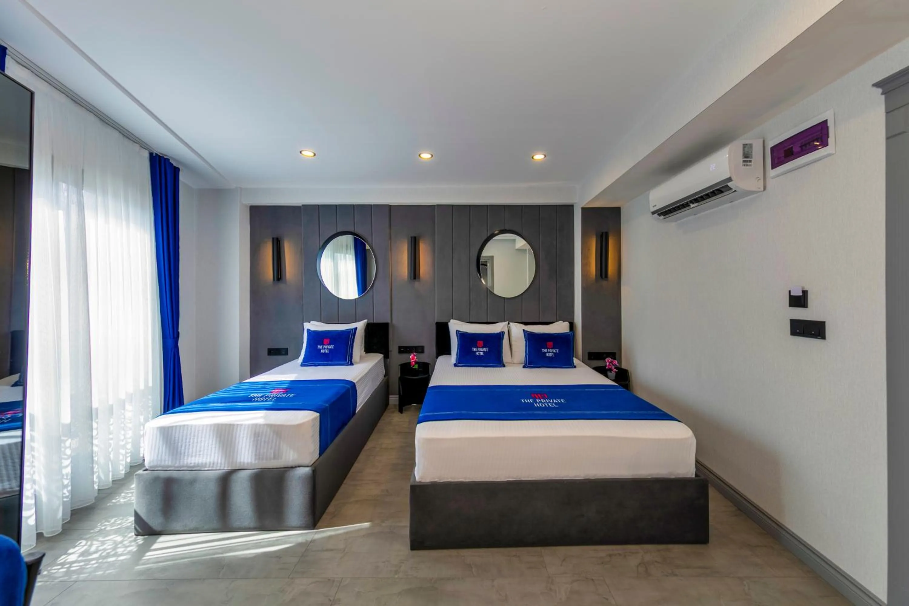 Bed in The Private Airport Hotel