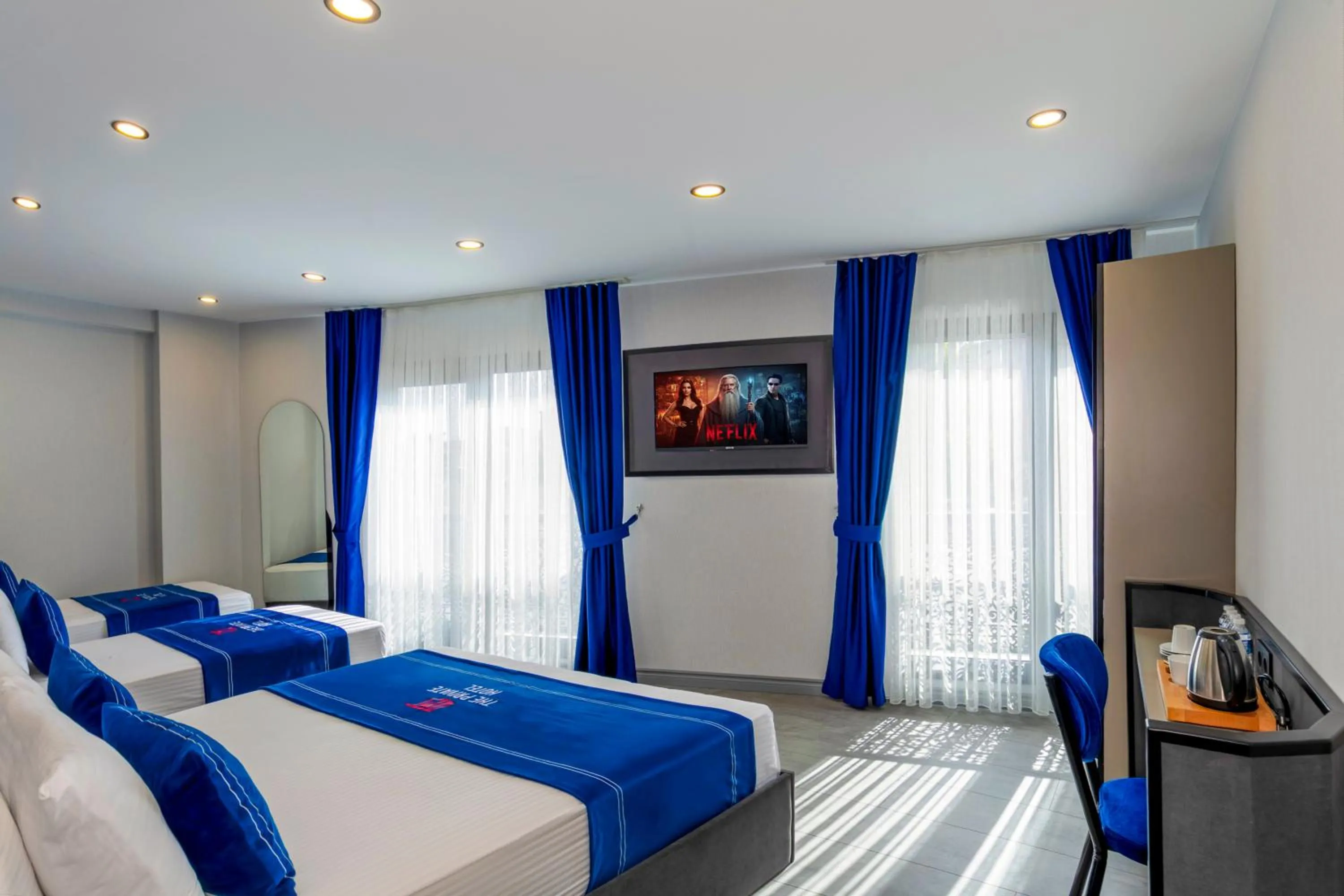 Bed in The Private Airport Hotel