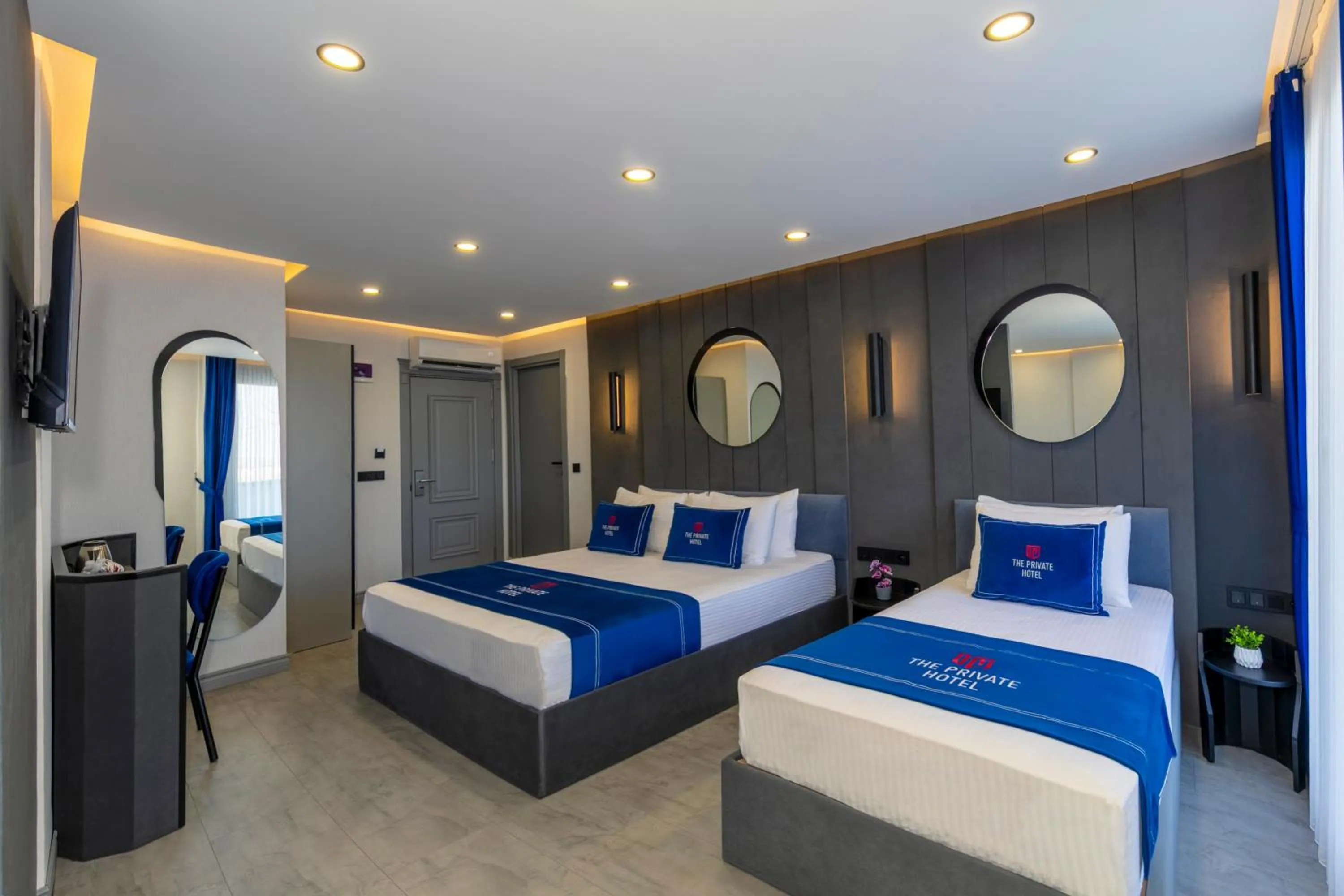 Bed in The Private Airport Hotel