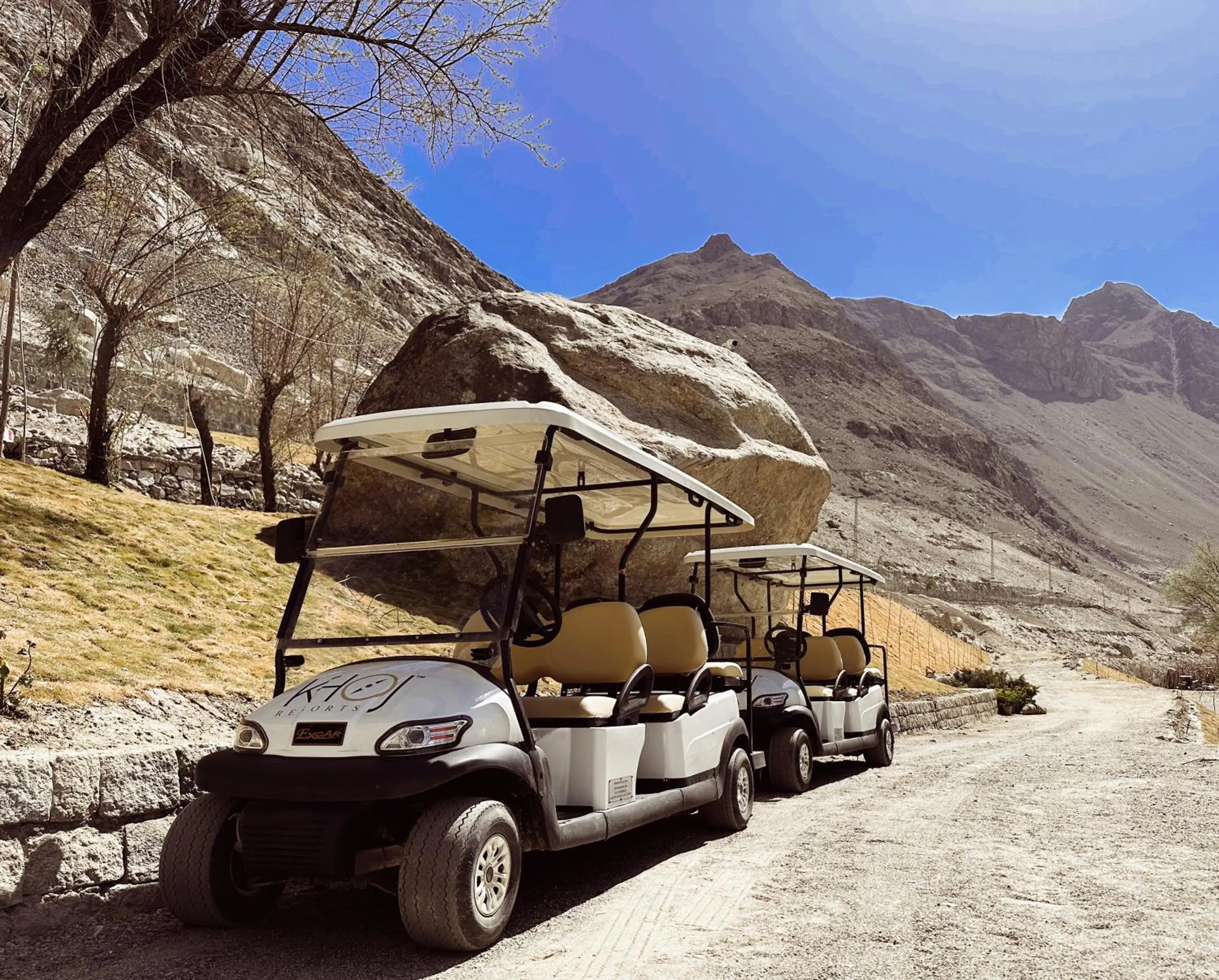 Natural landscape in Khoj Resorts Shigar