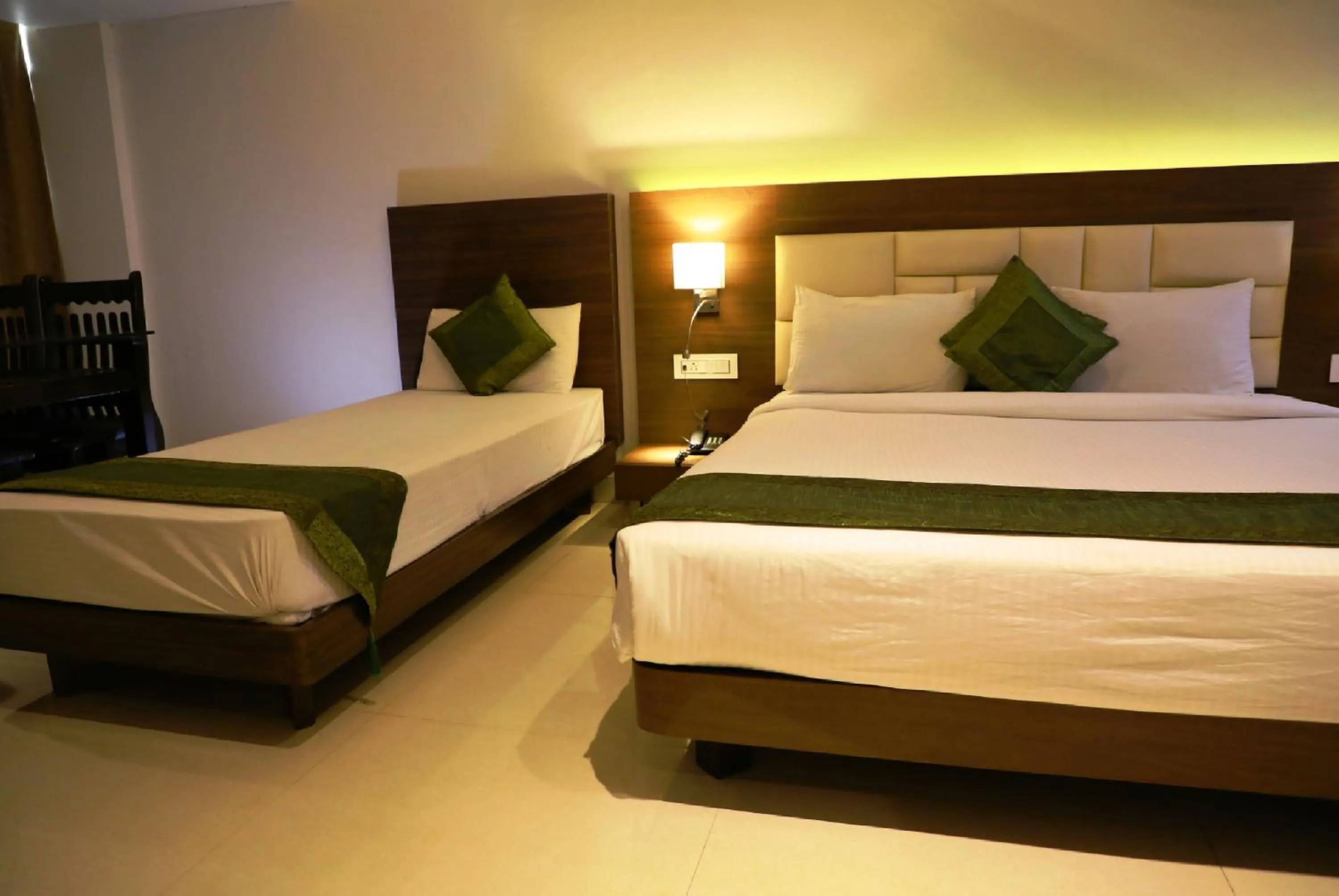 Bed in Hotel Silver Paradise