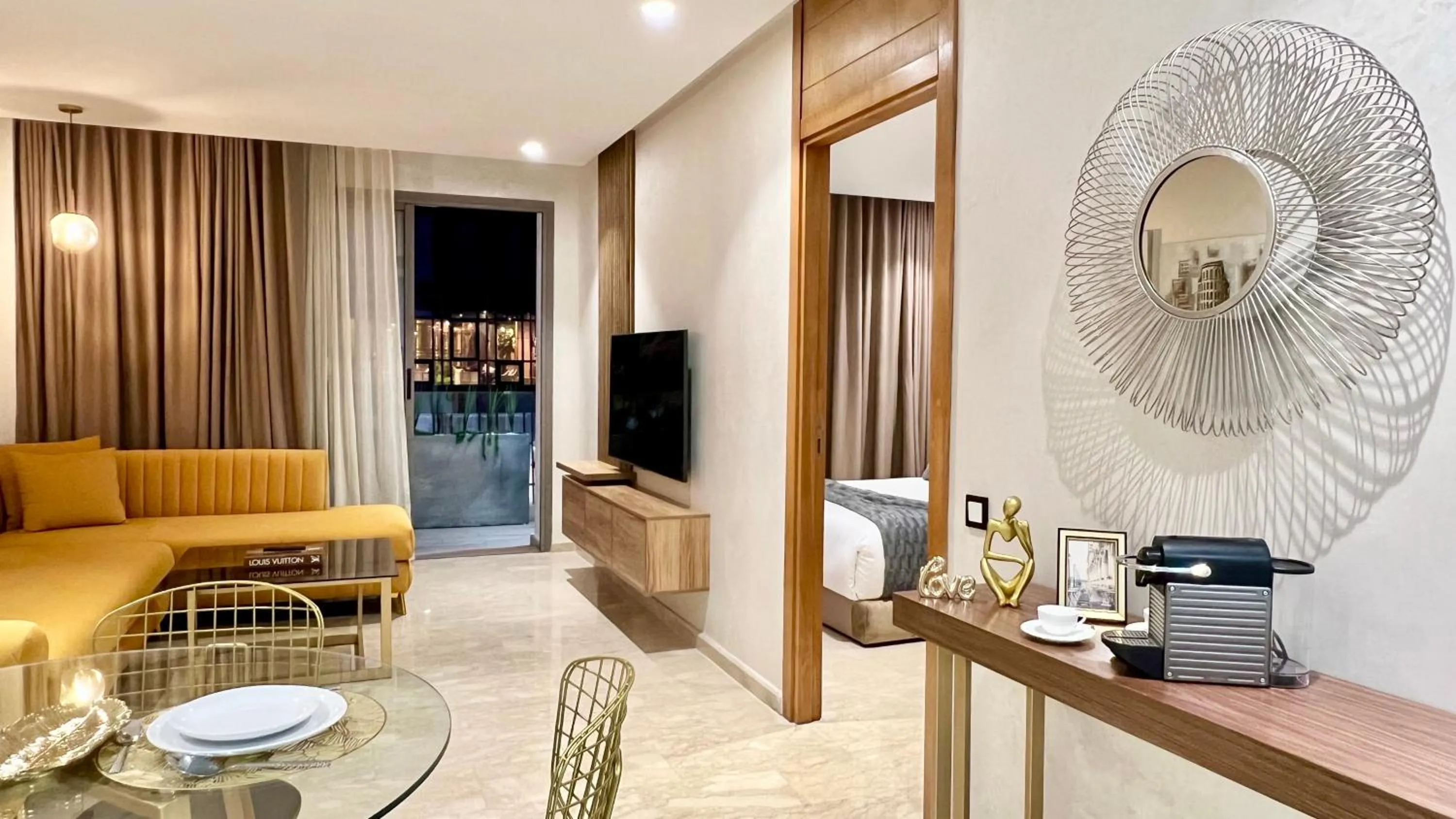 Living room in ZEN Suites Hotel Massira