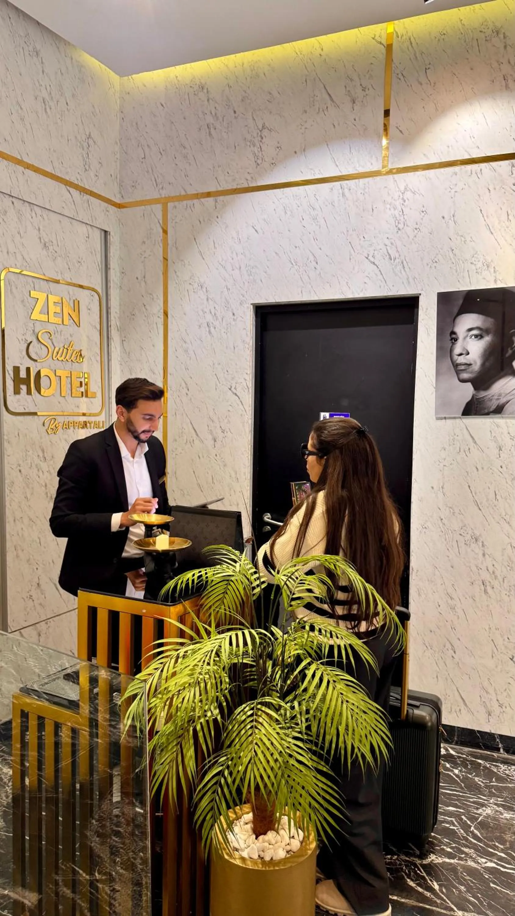 Staff in ZEN Suites Hotel Massira