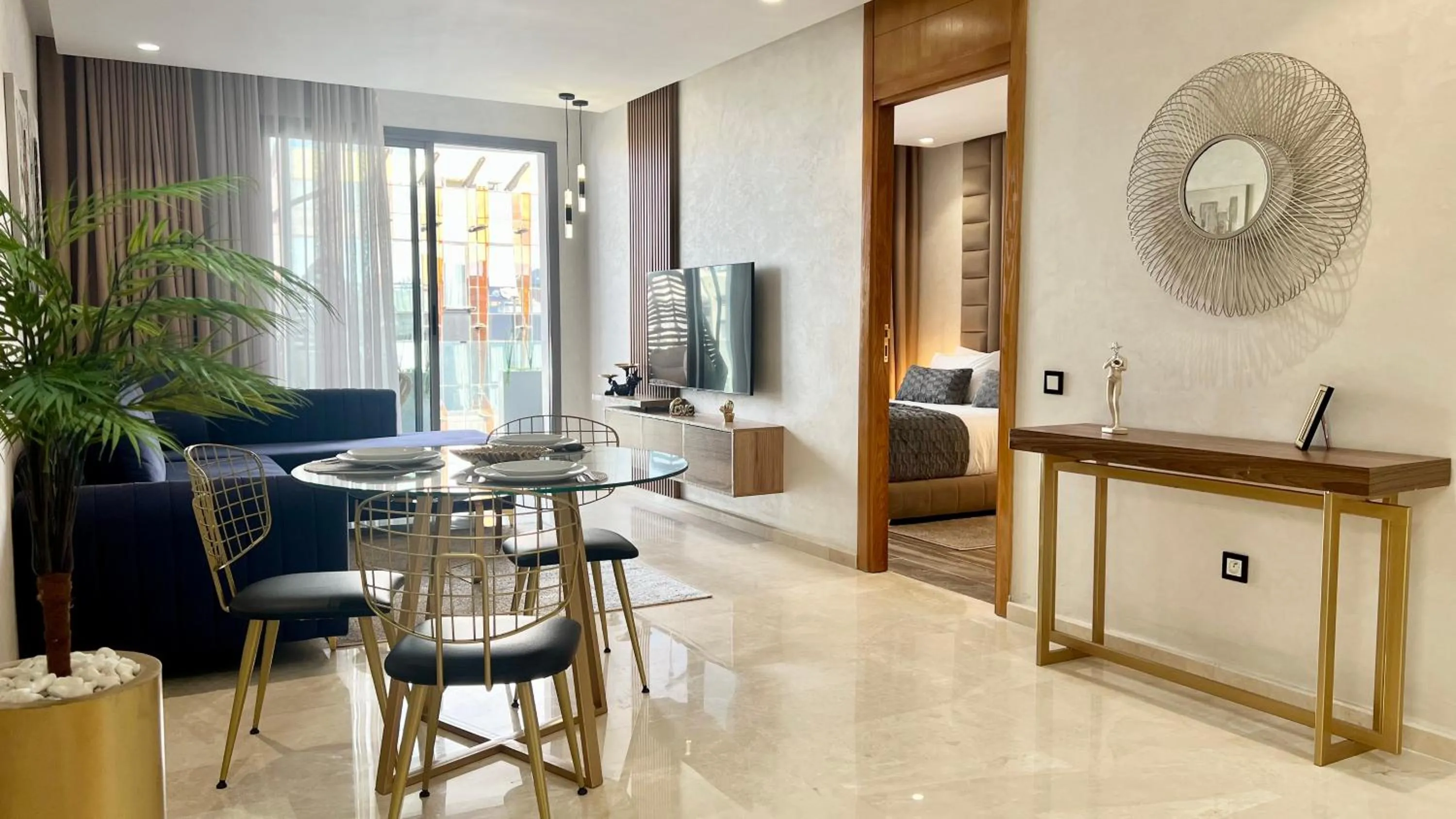 Living room in ZEN Suites Hotel Massira