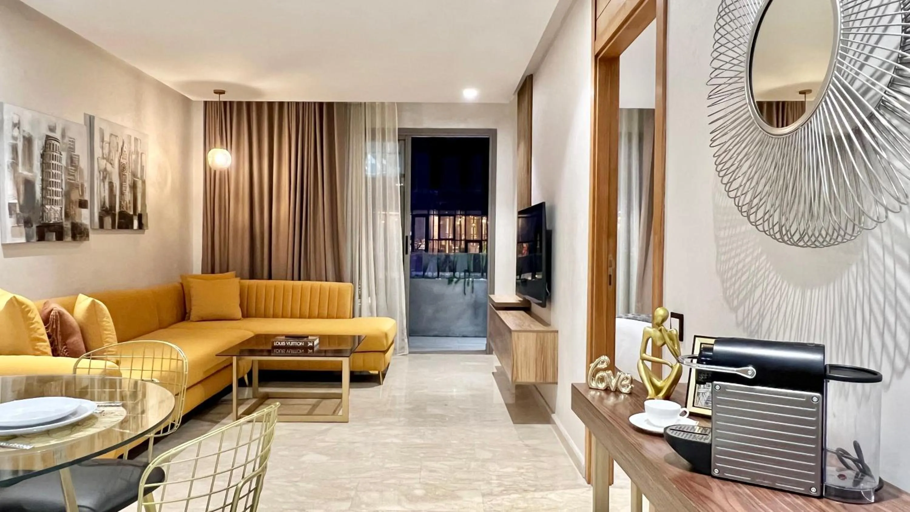 Living room in ZEN Suites Hotel Massira