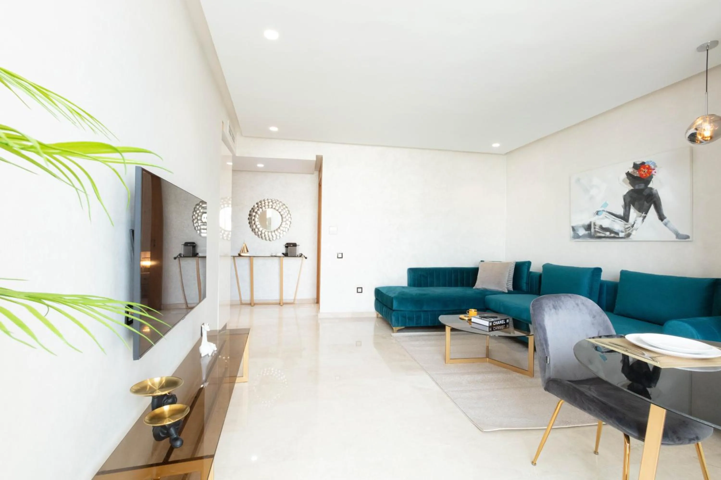 Living room in ZEN Suites Hotel Massira