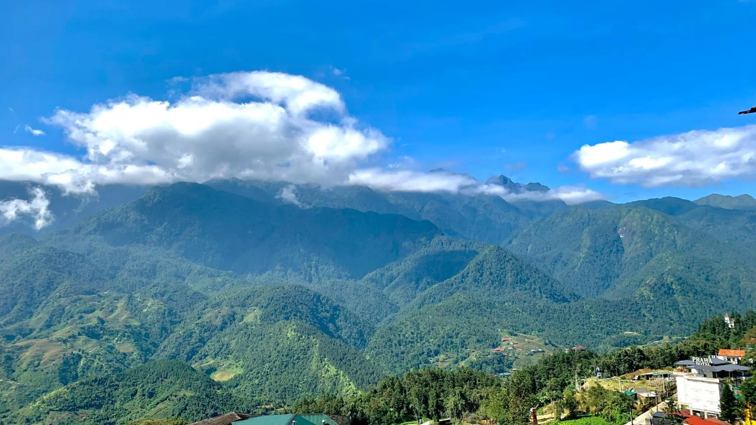 Seating area in Tiger Sapa hotel
