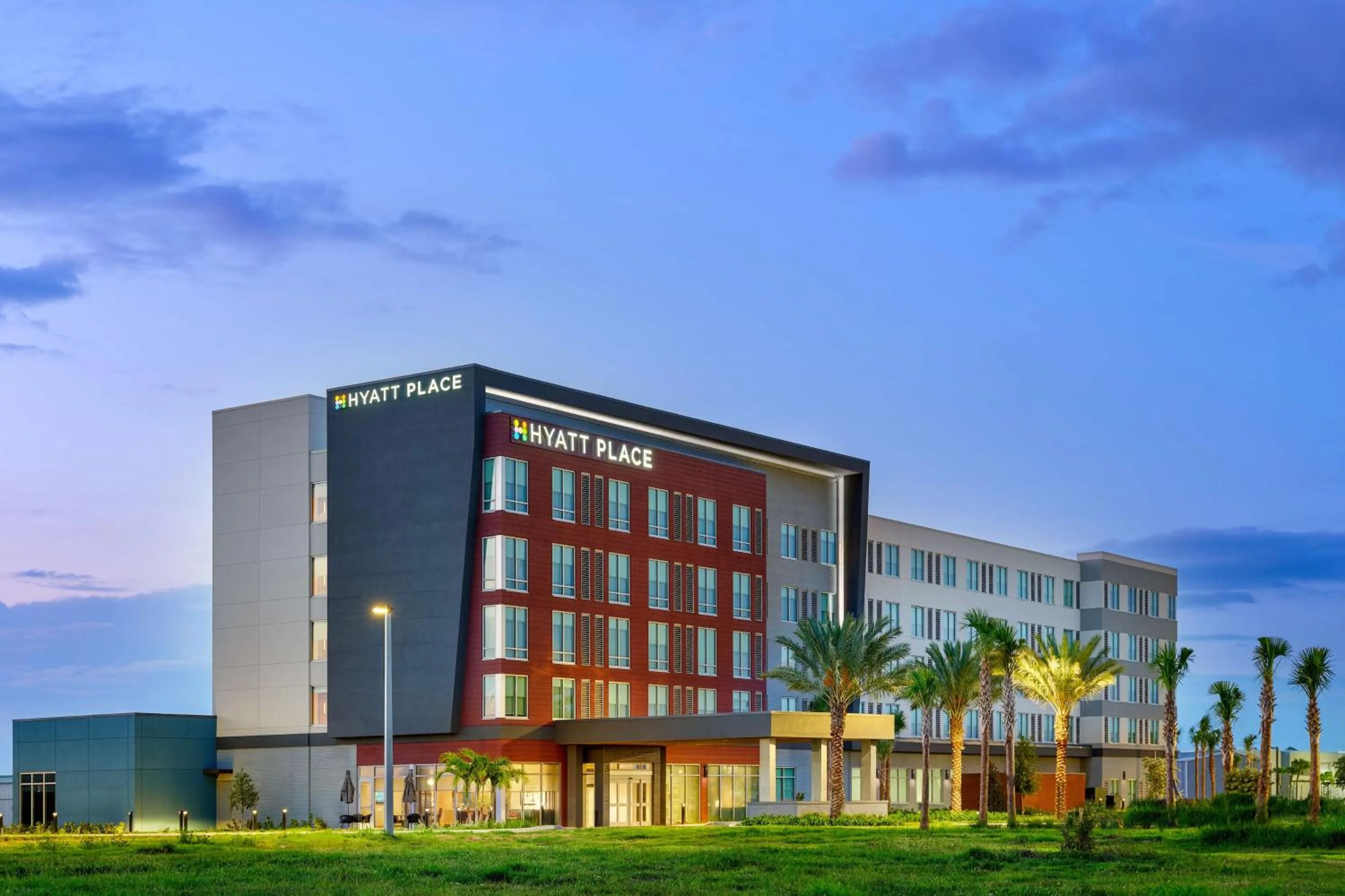 Property building in Hyatt Place Melbourne Airport, Fl