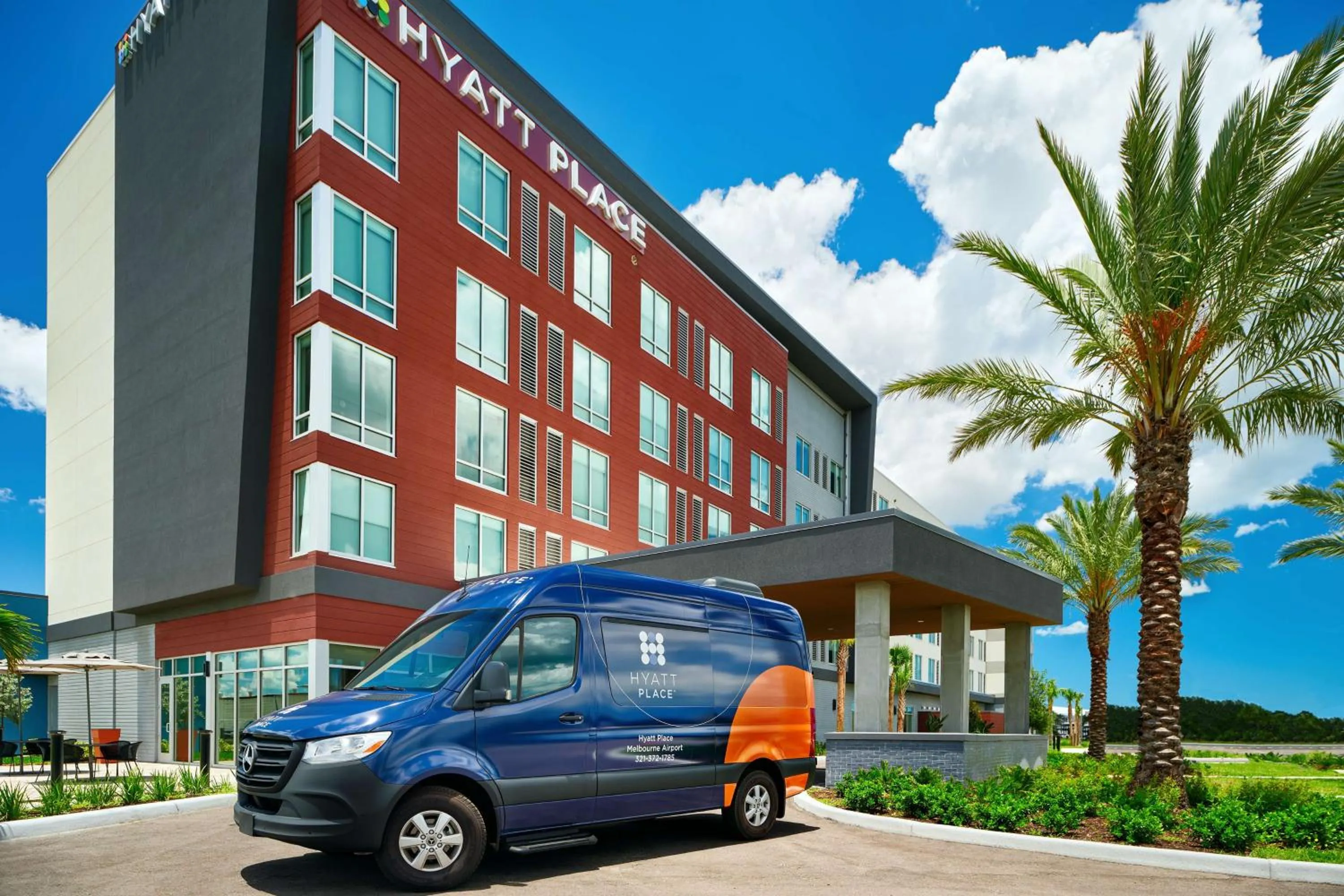 Location in Hyatt Place Melbourne Airport, Fl