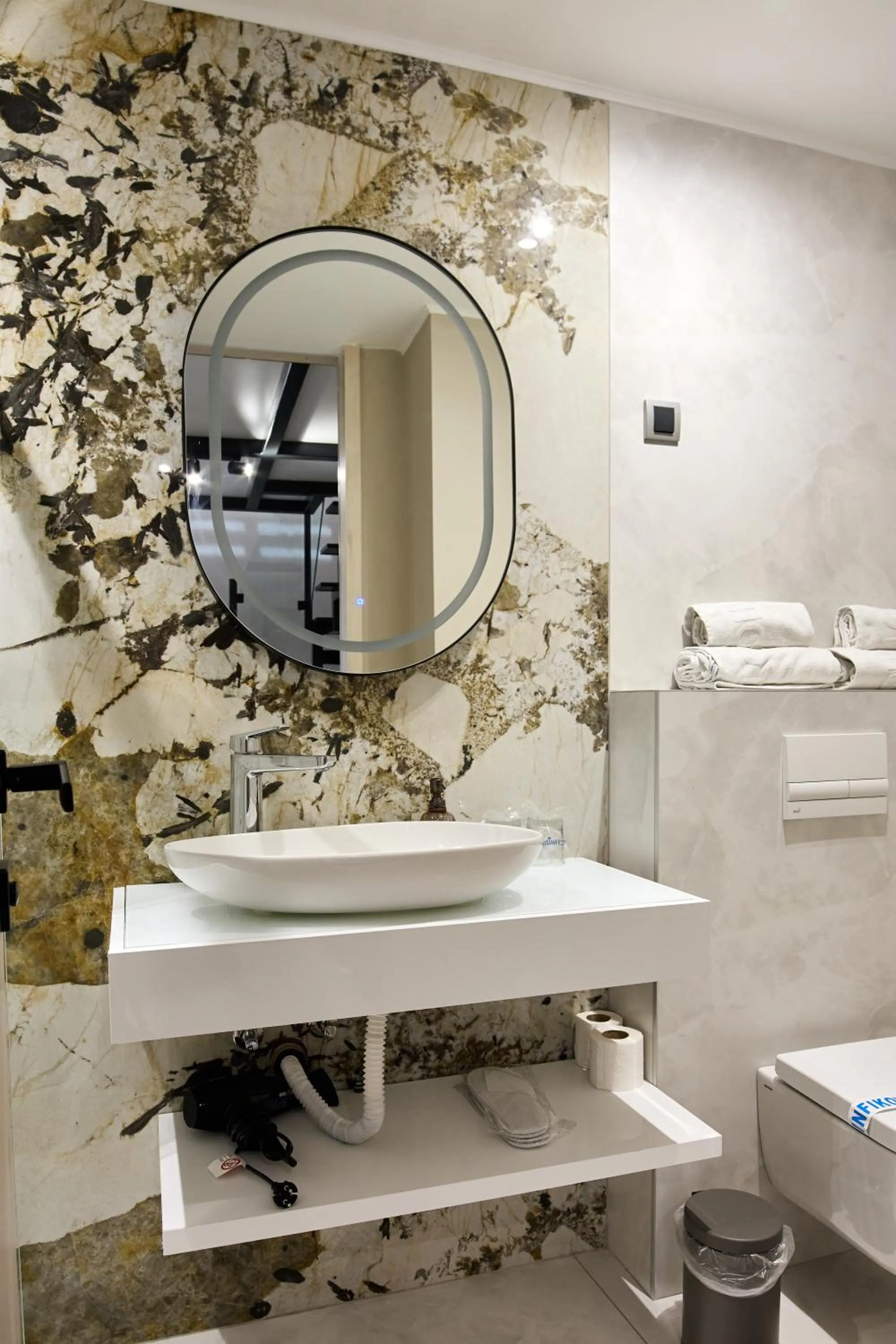 Bathroom in Garni Boutique Hotel Arta