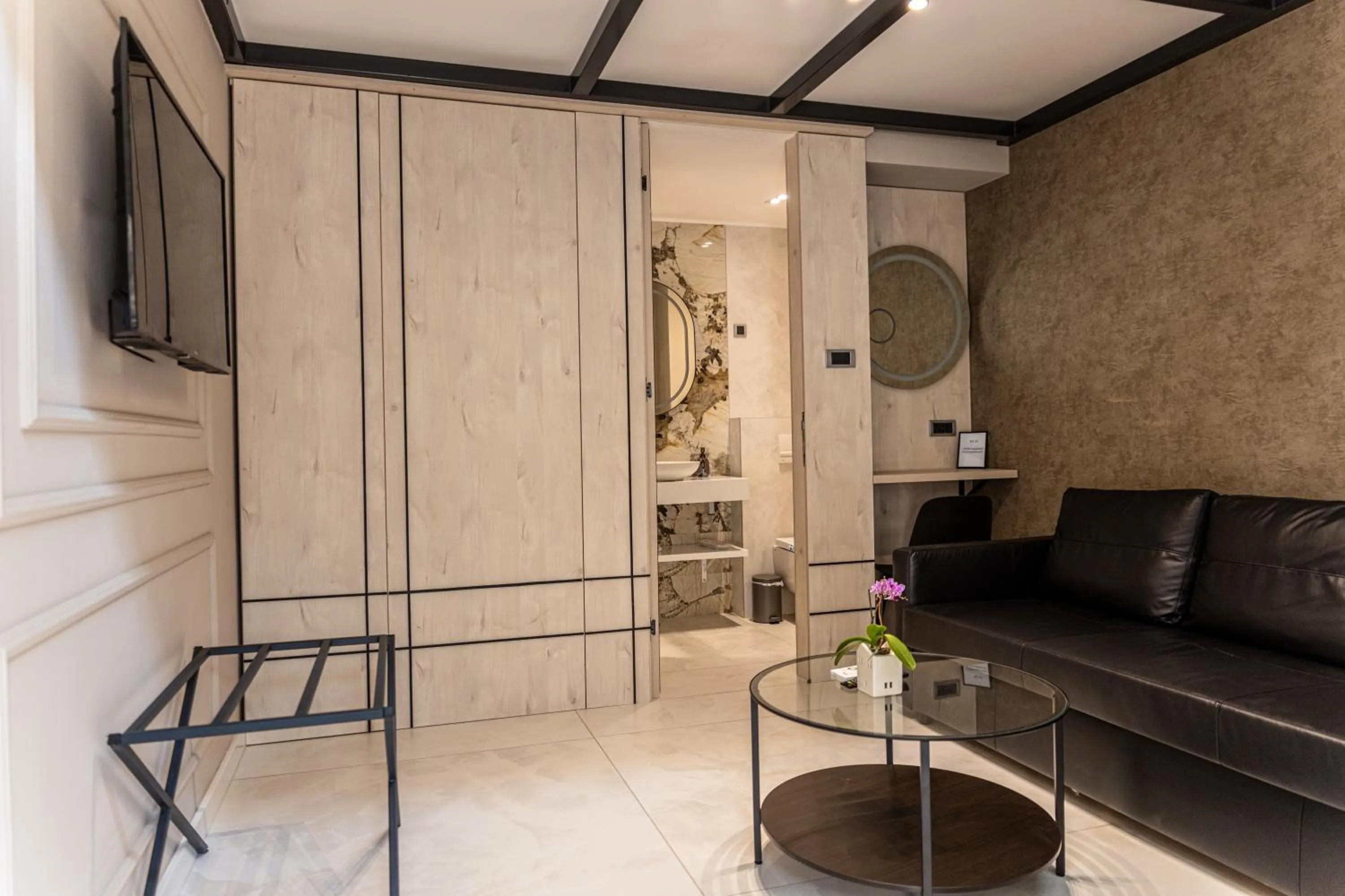 Living room in Garni Boutique Hotel Arta