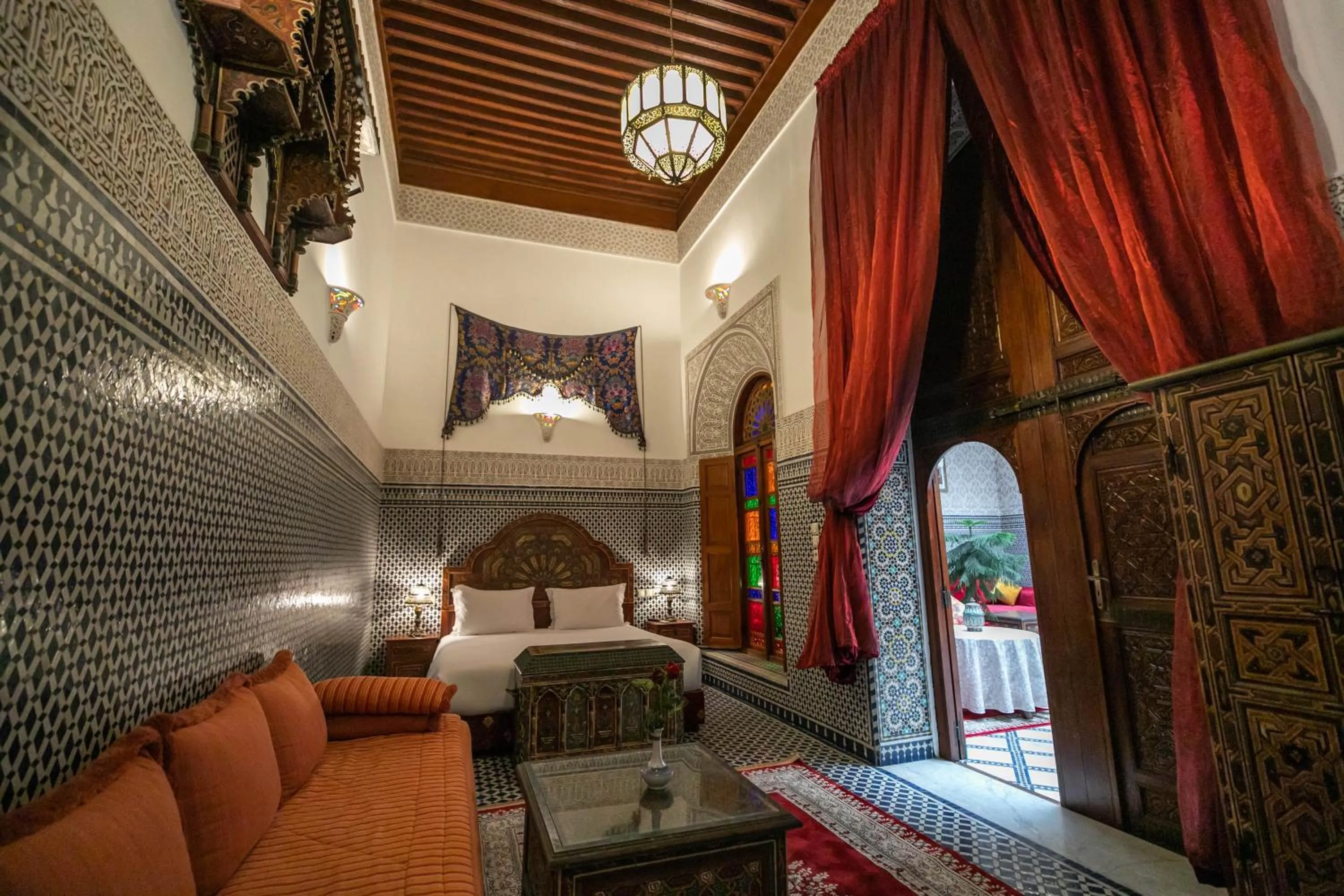 Bed in Riad La Perle De La Médina