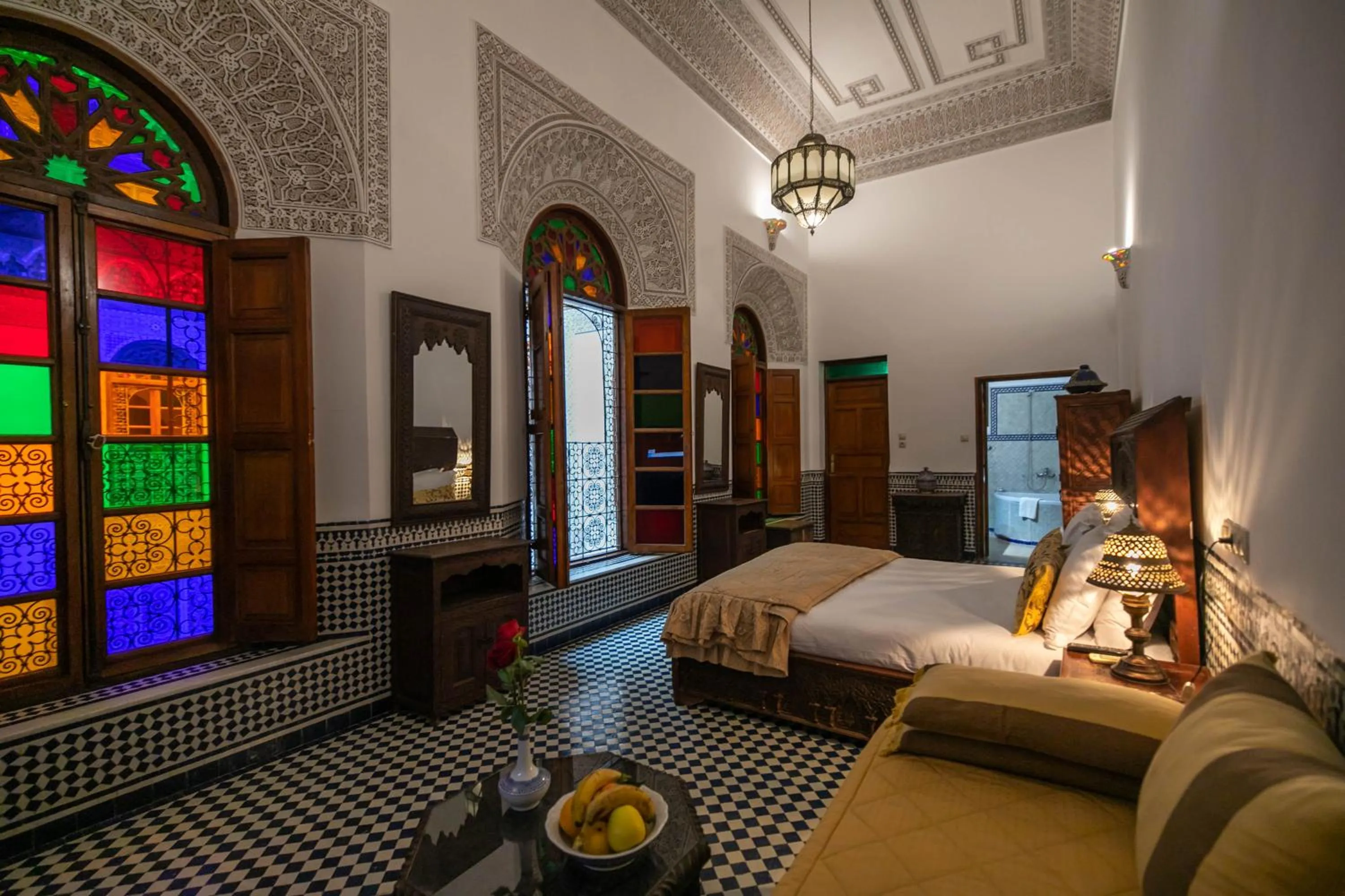 Bed in Riad La Perle De La Médina