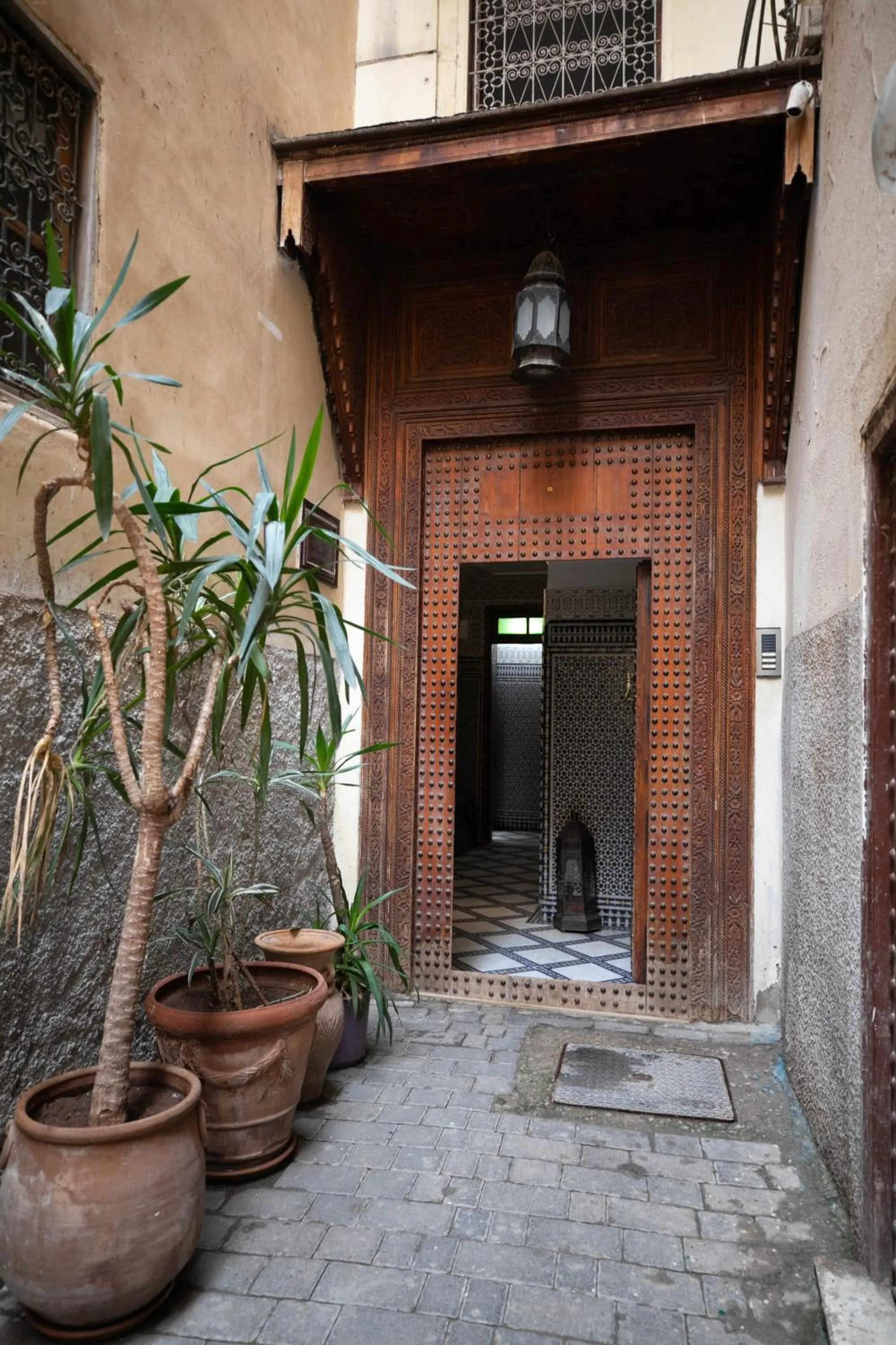 Facade/entrance in Riad La Perle De La Médina