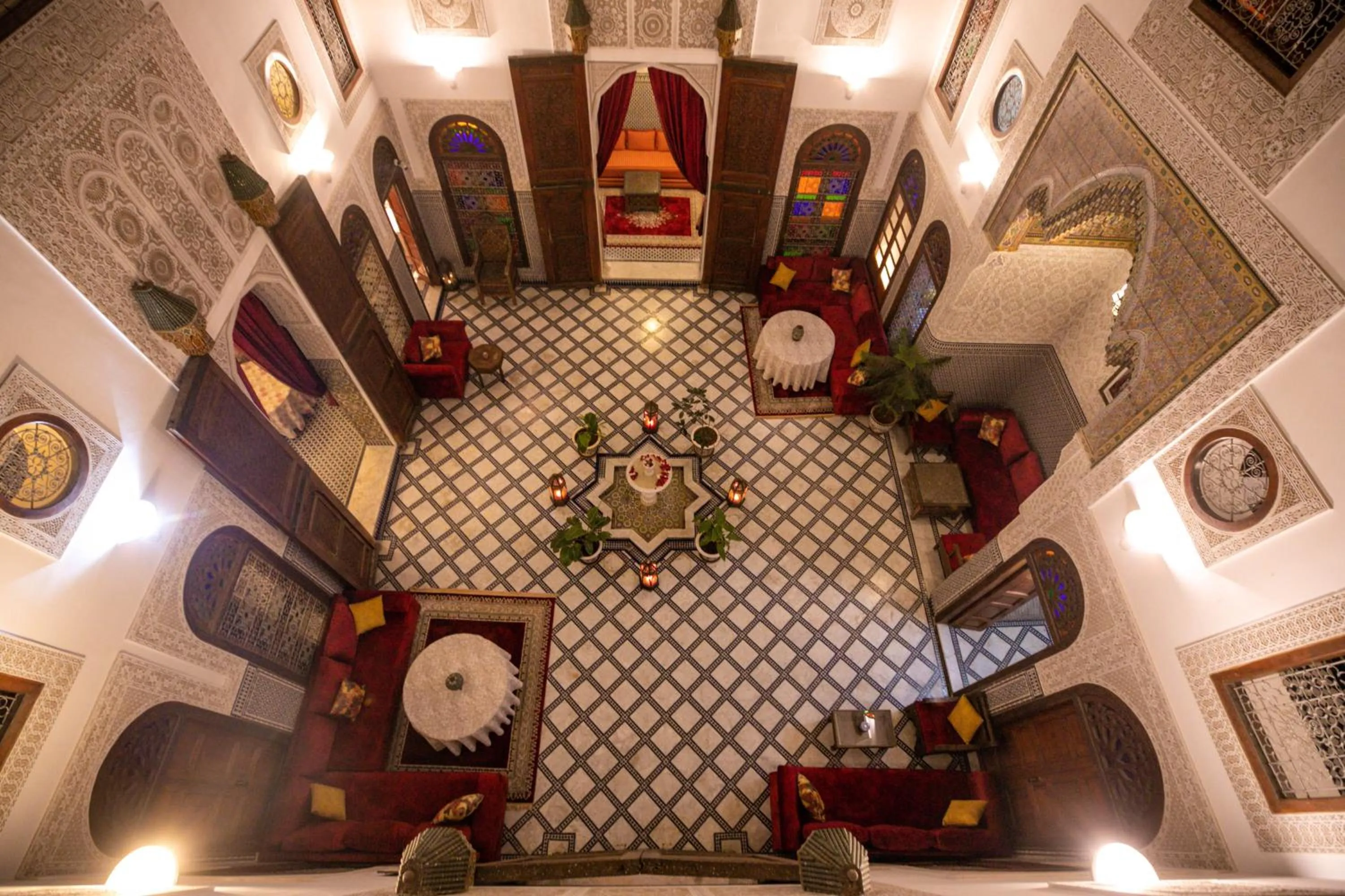 Patio in Riad La Perle De La Médina