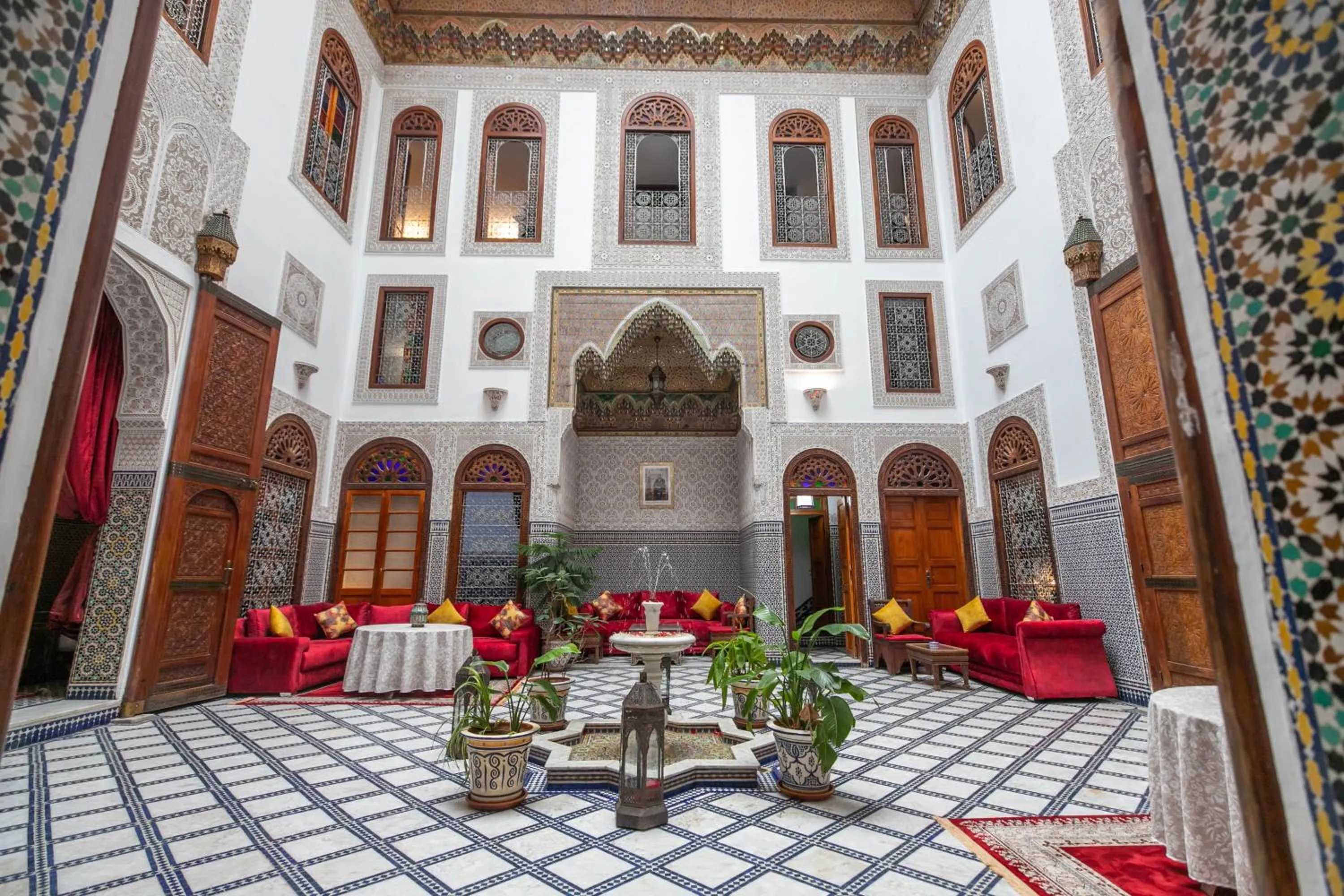Patio in Riad La Perle De La Médina