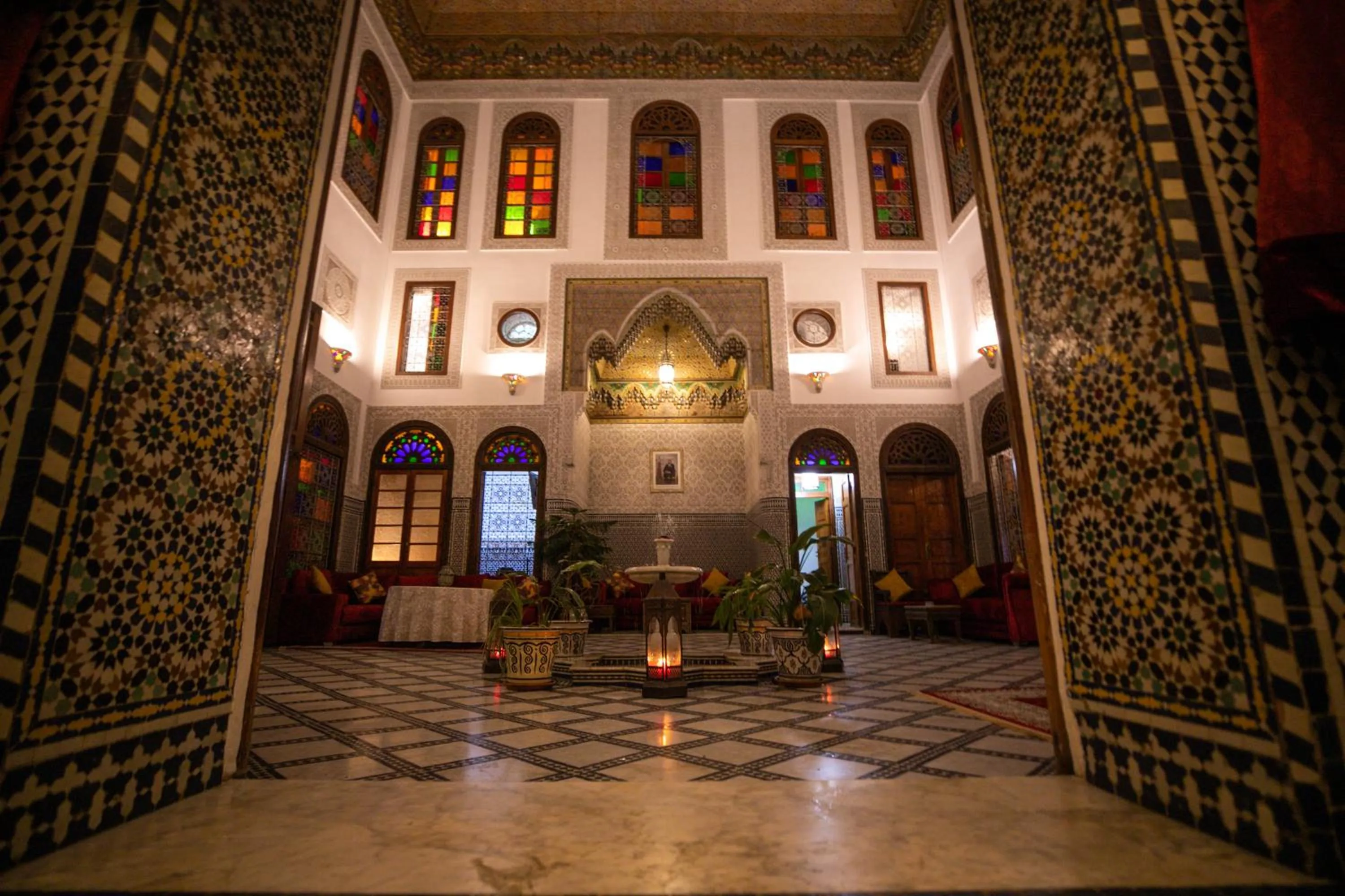 Patio in Riad La Perle De La Médina