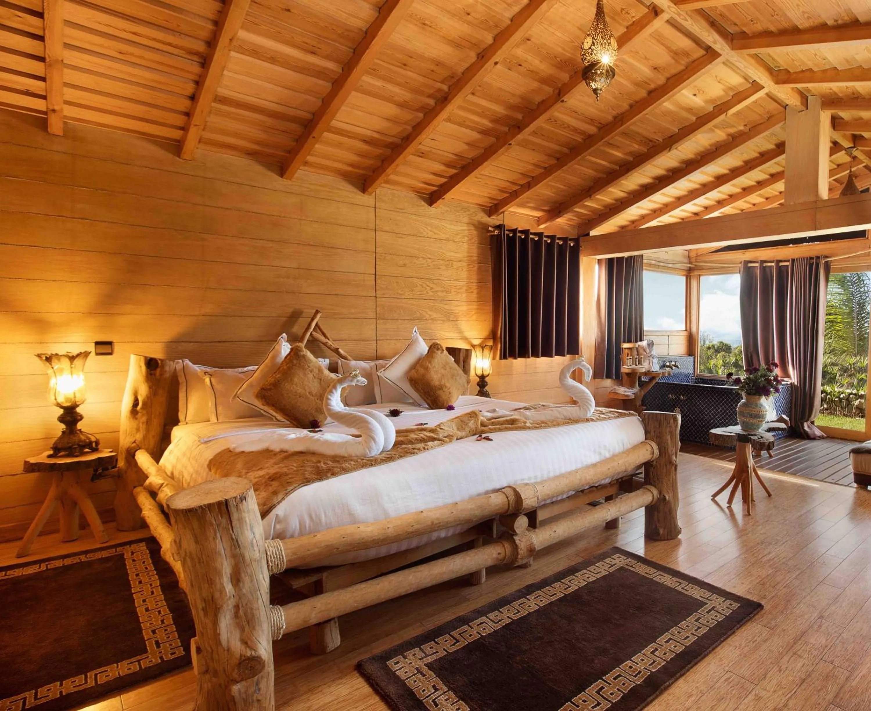 Photo of the whole room, Bed in Chateau Eden El Rouh & Spa