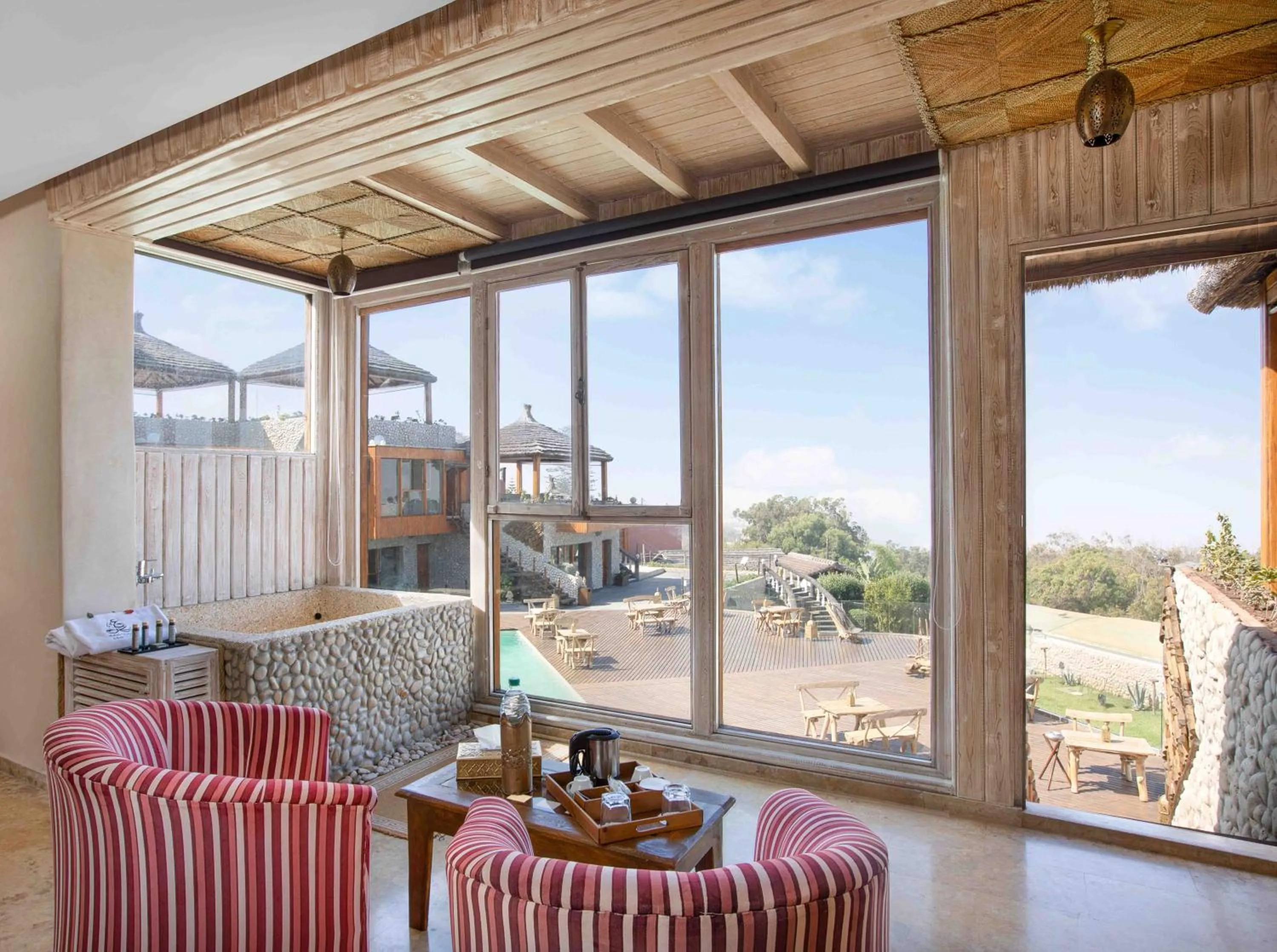 Living room in Chateau Eden El Rouh & Spa