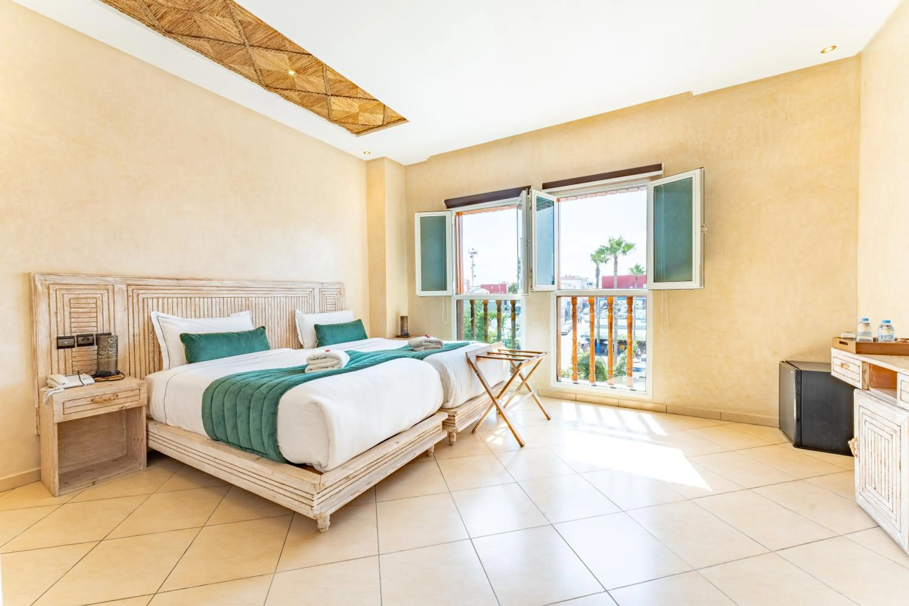 View (from property/room), Bed in Chateau Eden El Rouh & Spa