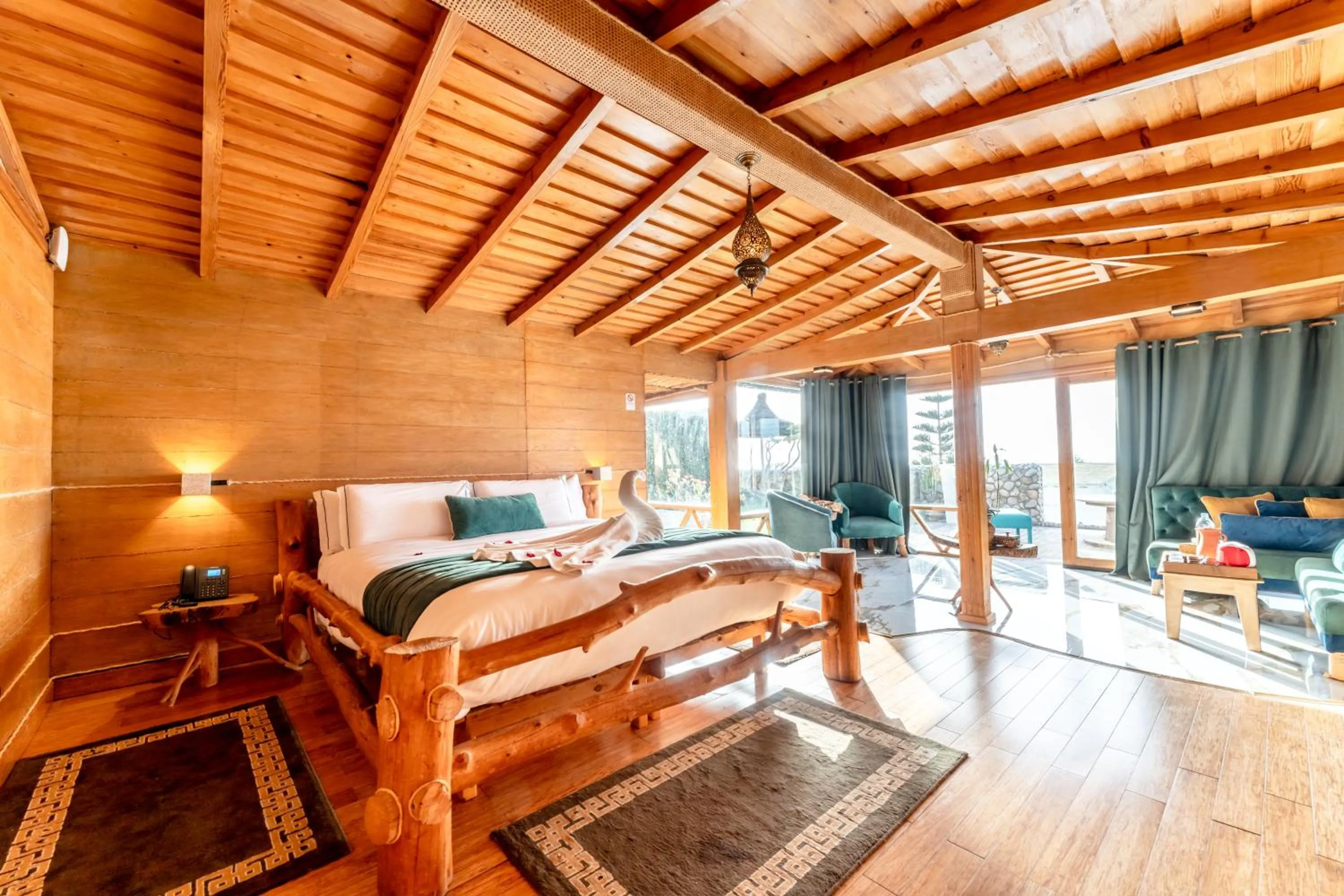 Seating area in Chateau Eden El Rouh & Spa