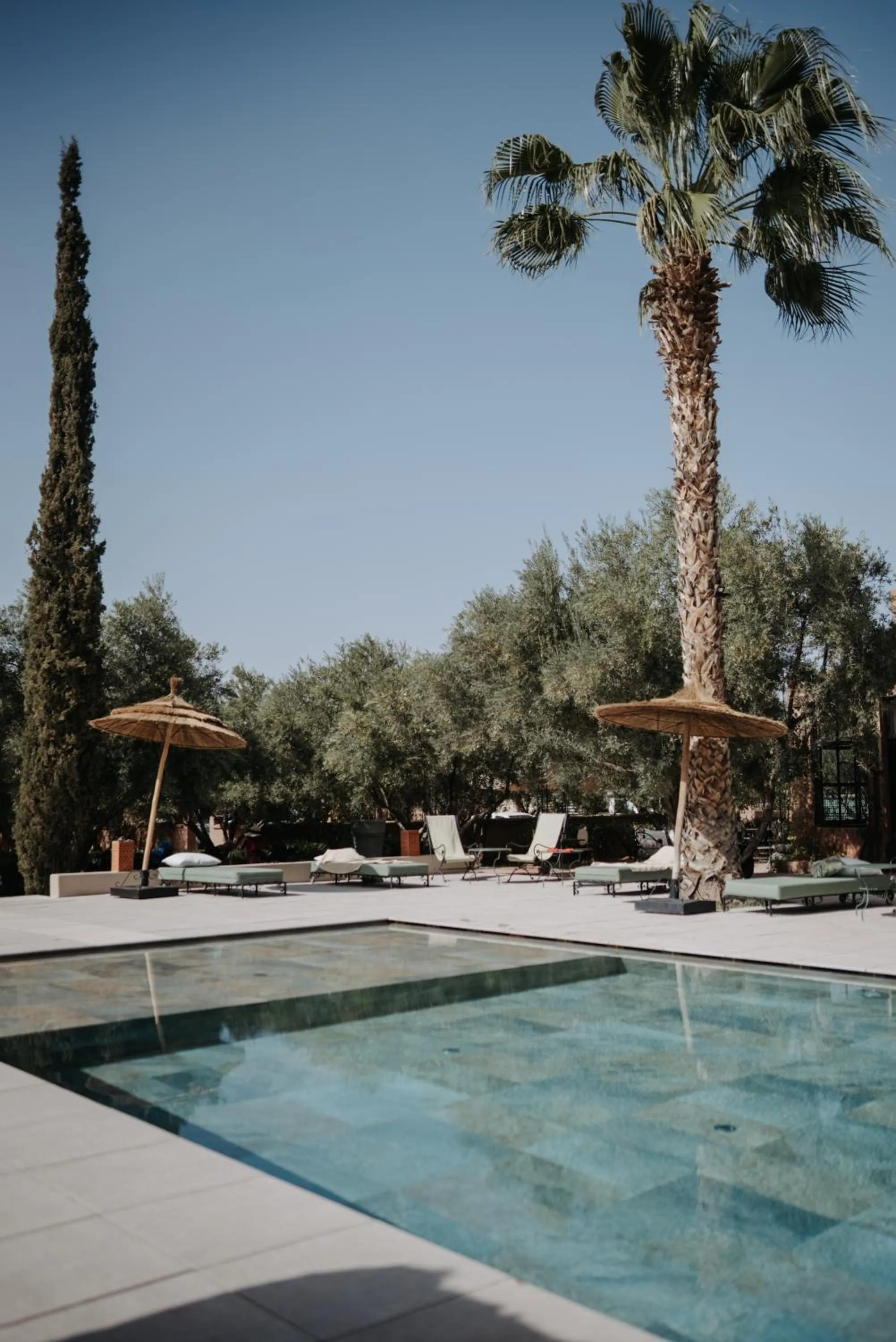Swimming pool in Domaine de Tameslohte
