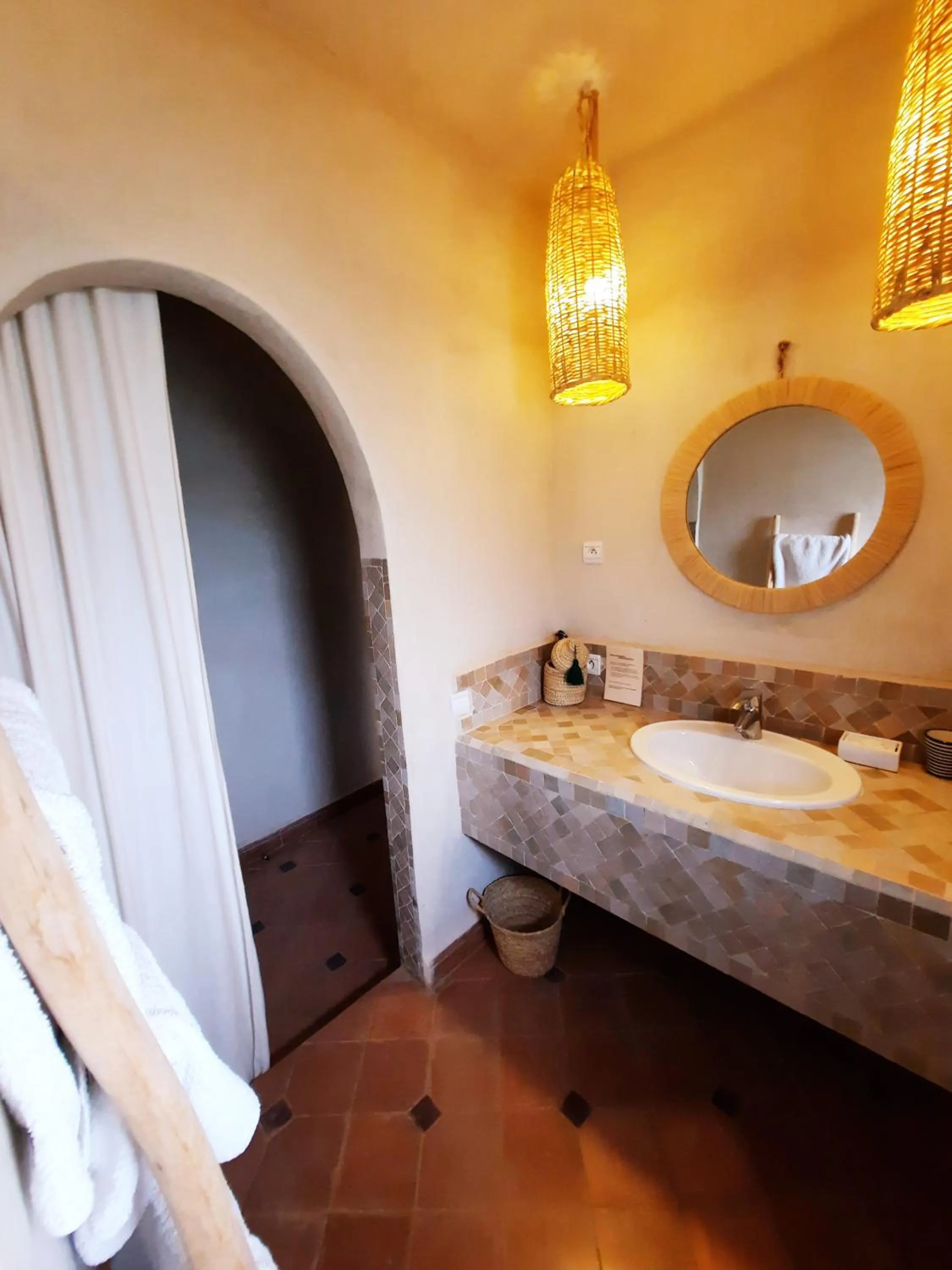 Bathroom in Domaine de Tameslohte