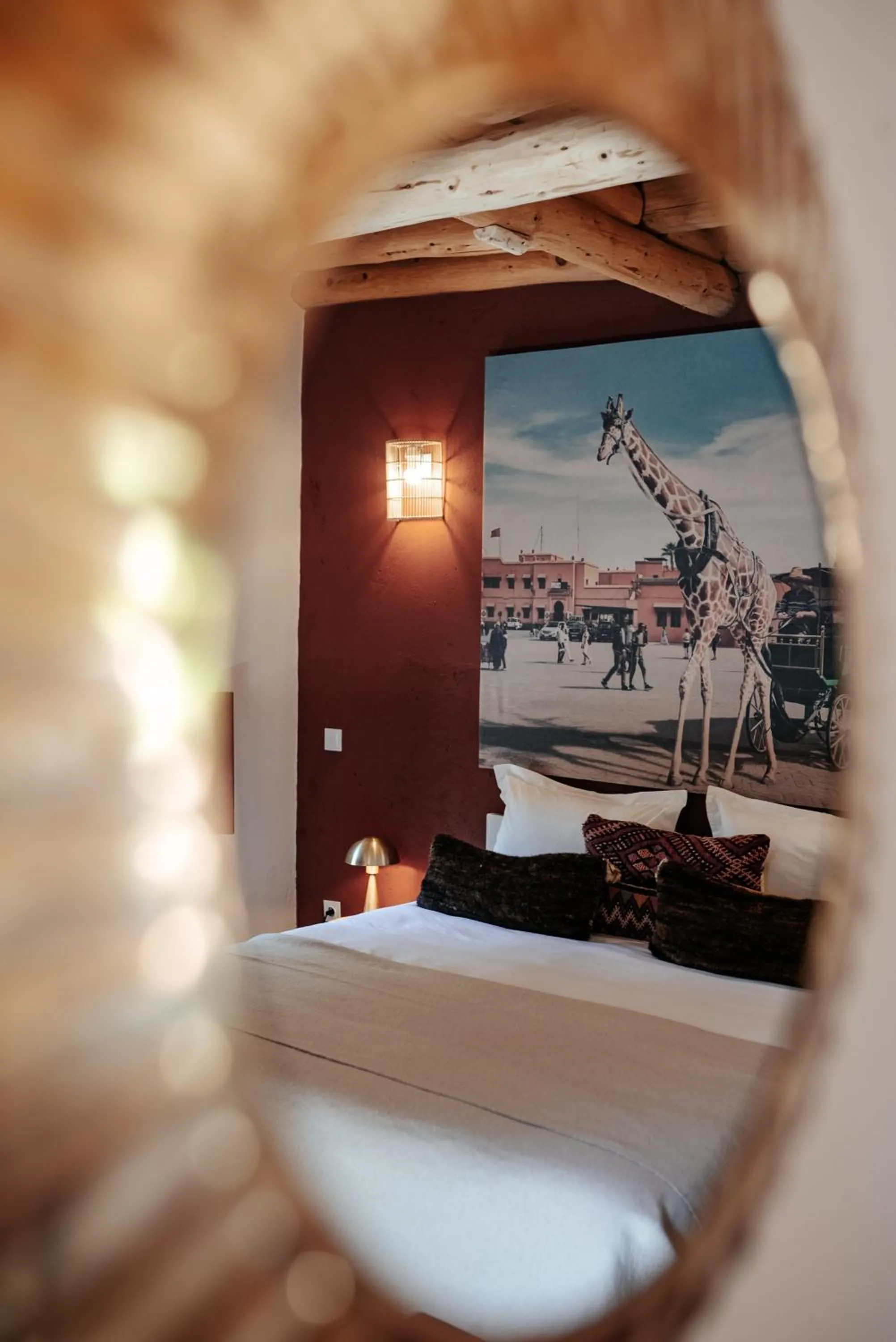 Decorative detail in Domaine de Tameslohte