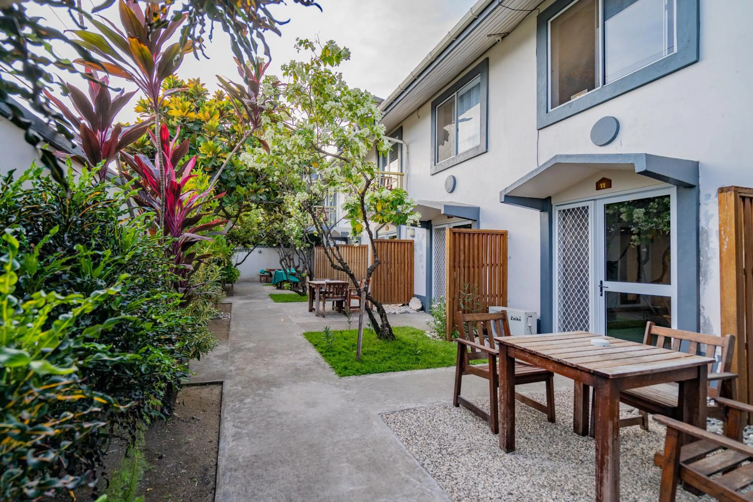 Garden in Sanalae Apartments
