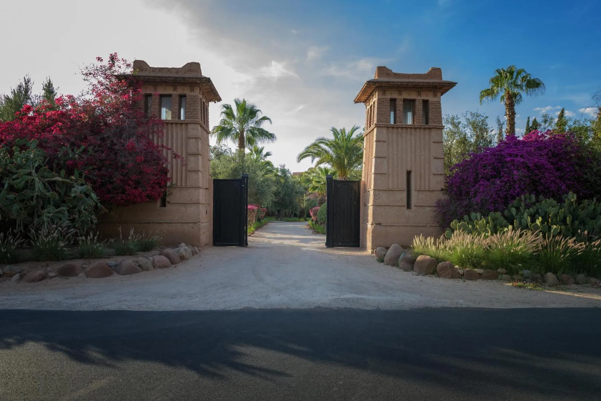 Facade/entrance in Villa Al Assala Palmeraie