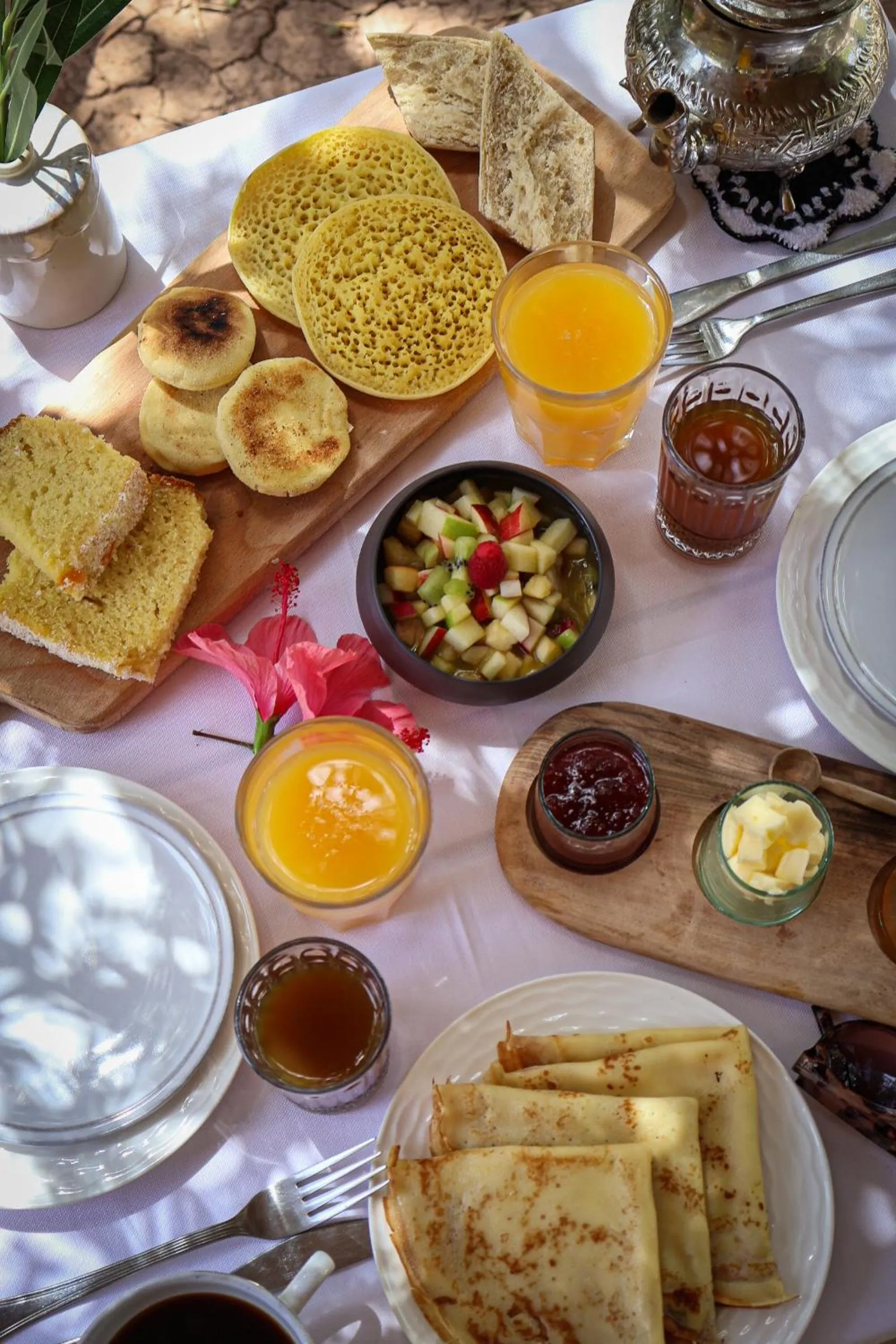 Food and drinks in Villa Al Assala Palmeraie