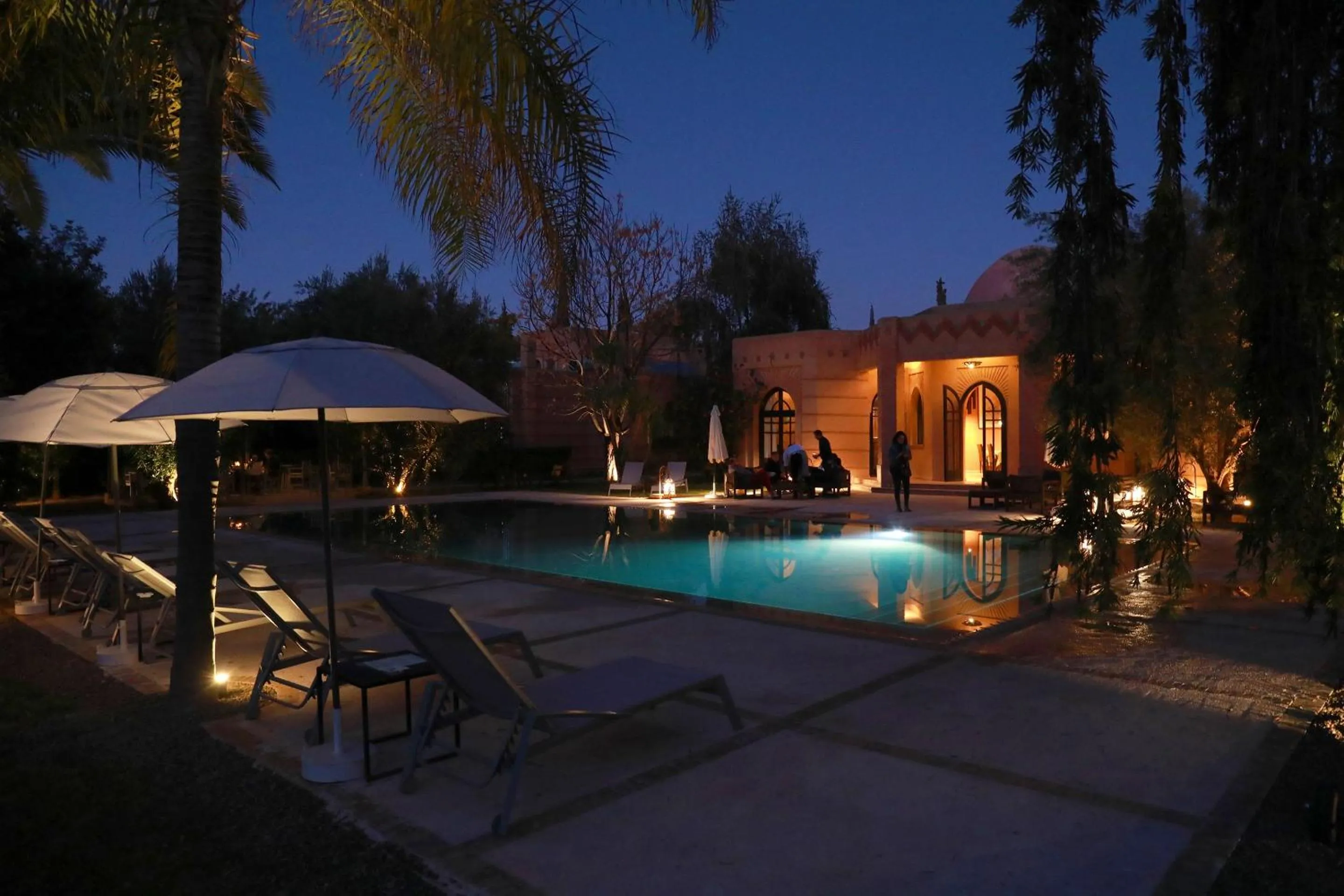 Night in Villa Al Assala Palmeraie
