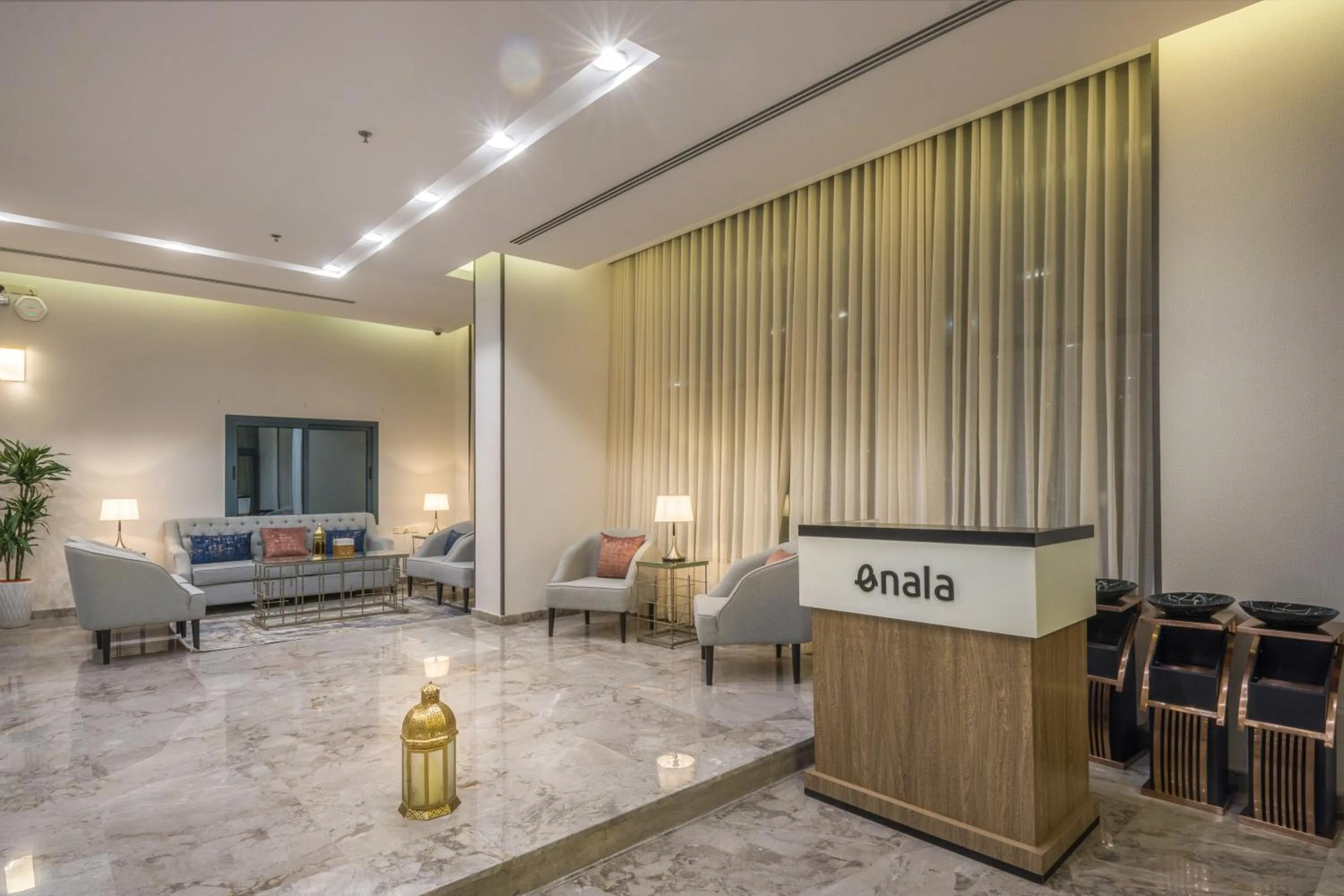 Lobby or reception in Enala Hotel - Al Khobar
