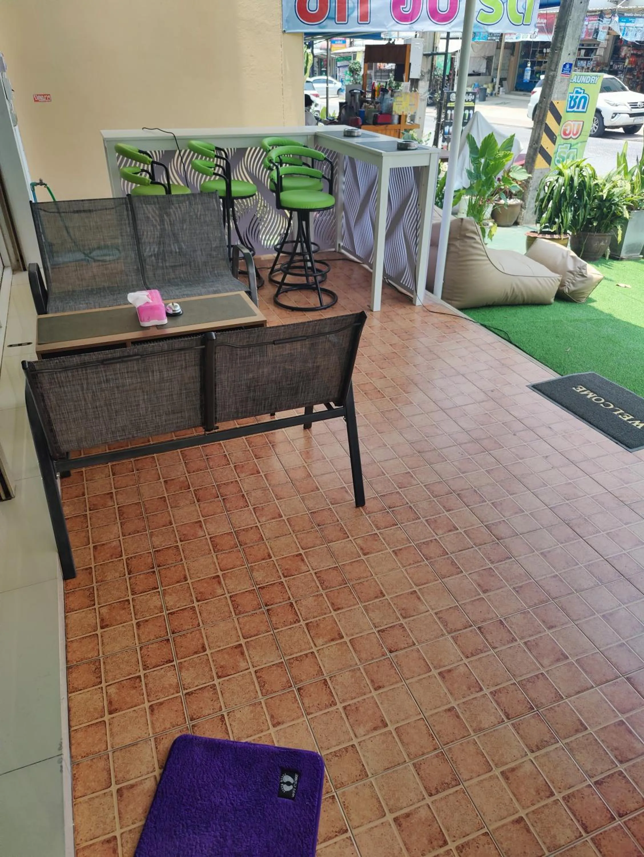 Garden in Cafe Nana Hotel