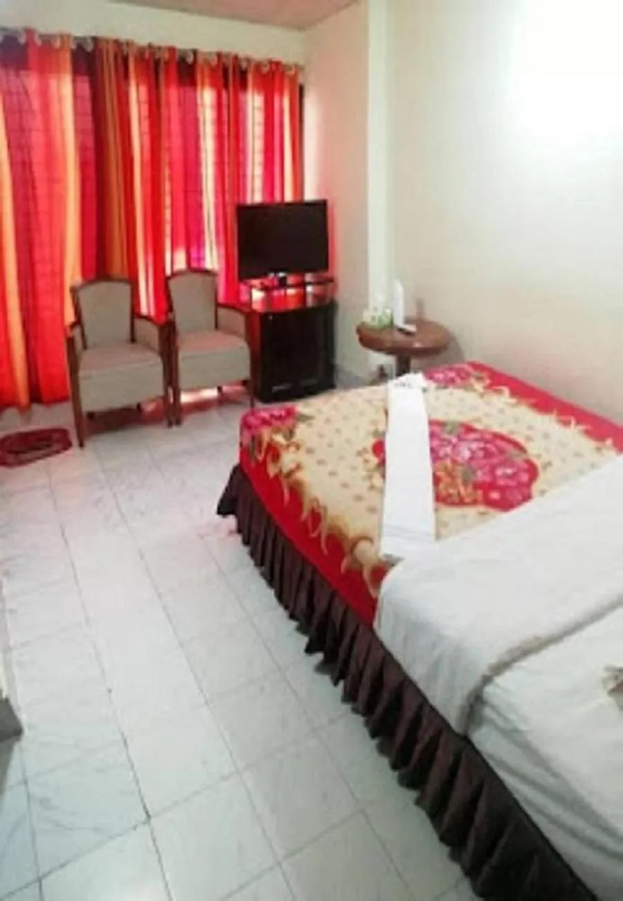 Bed in Hotel Skylink