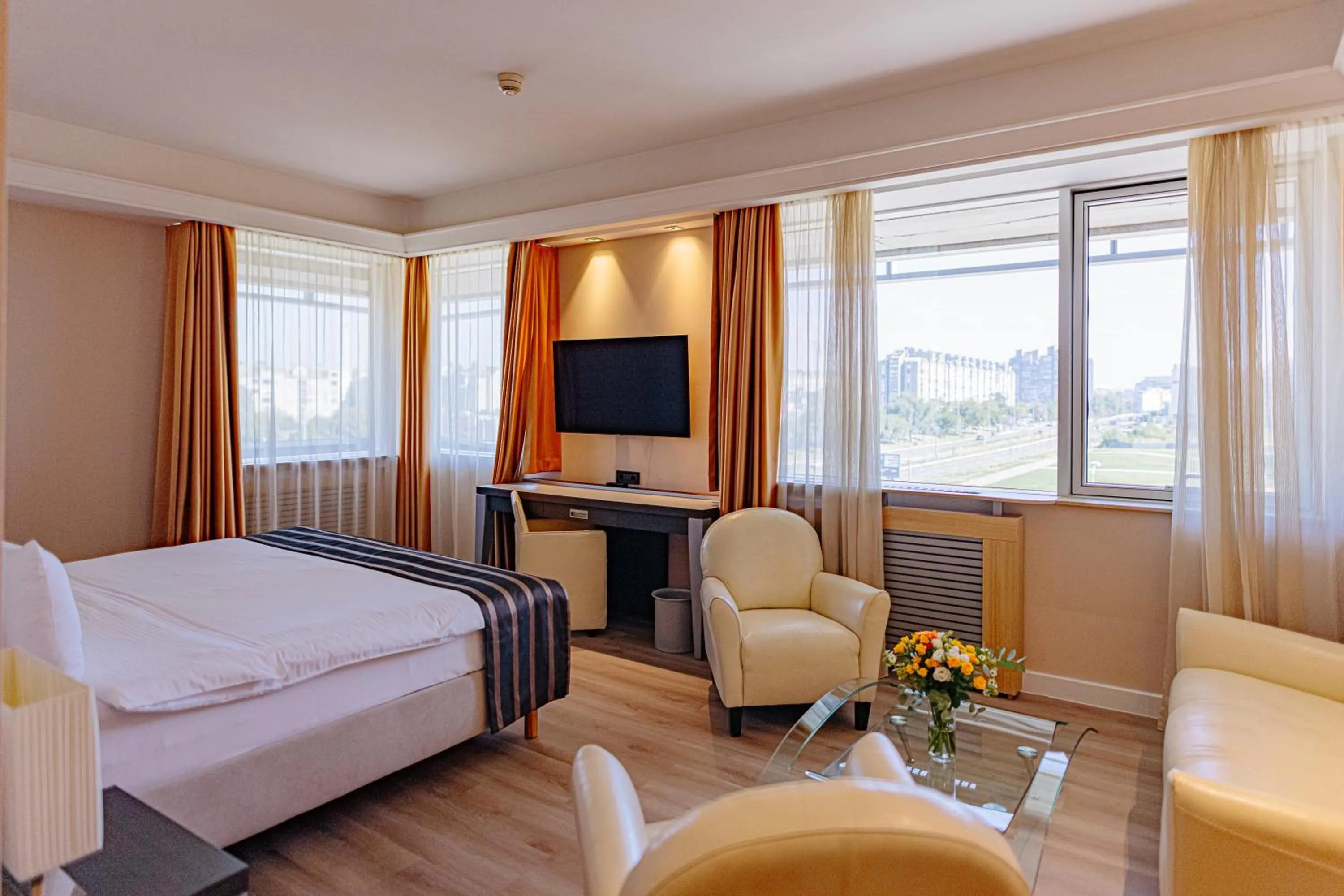 Bedroom in Holiday Inn Belgrade, an IHG Hotel