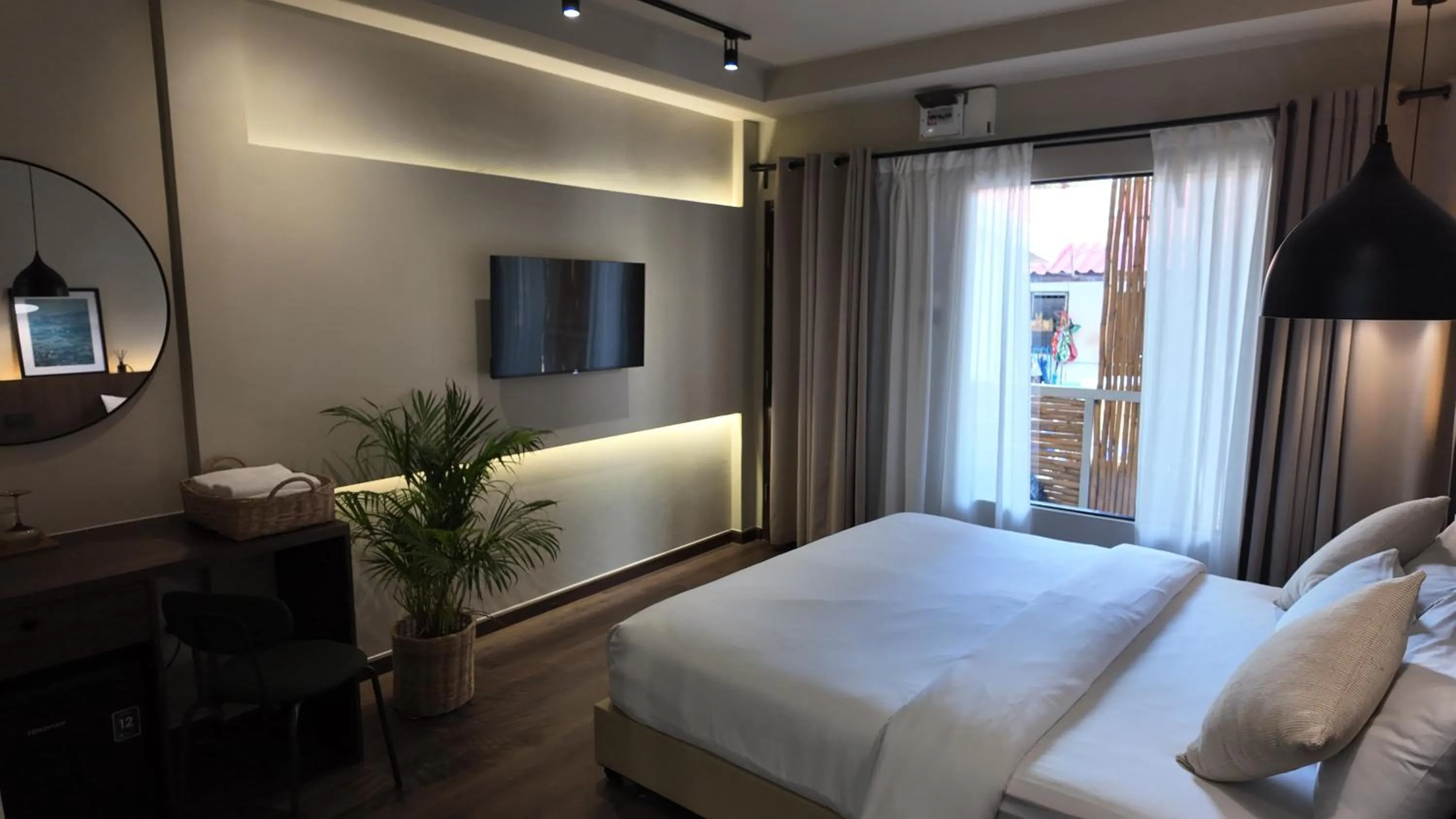 Bed in Suncloud Hotel Koh Samet