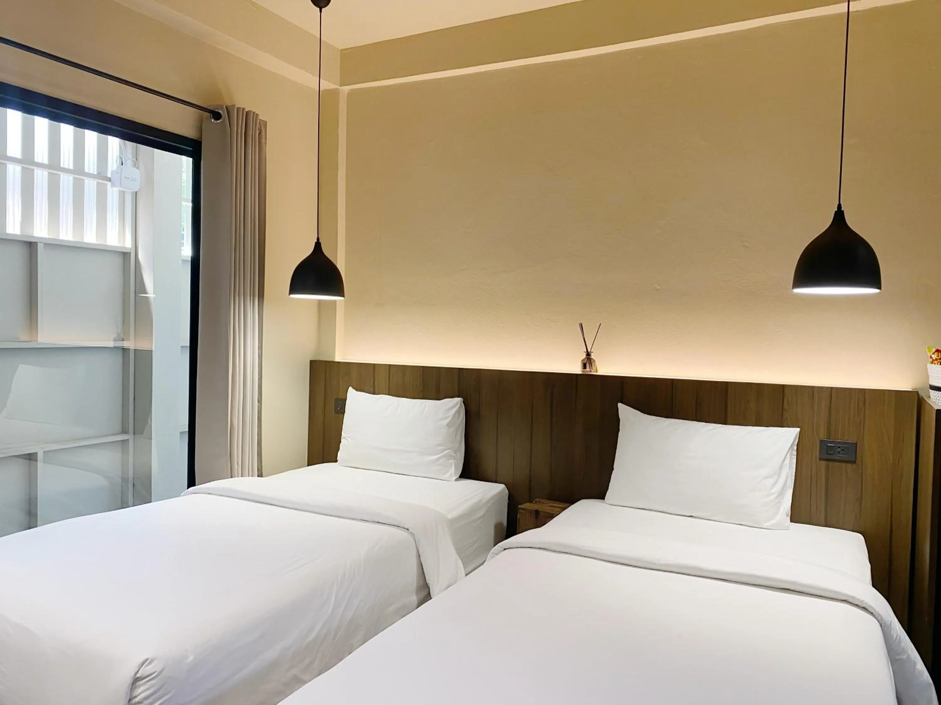 Bed in Suncloud Hotel Koh Samet