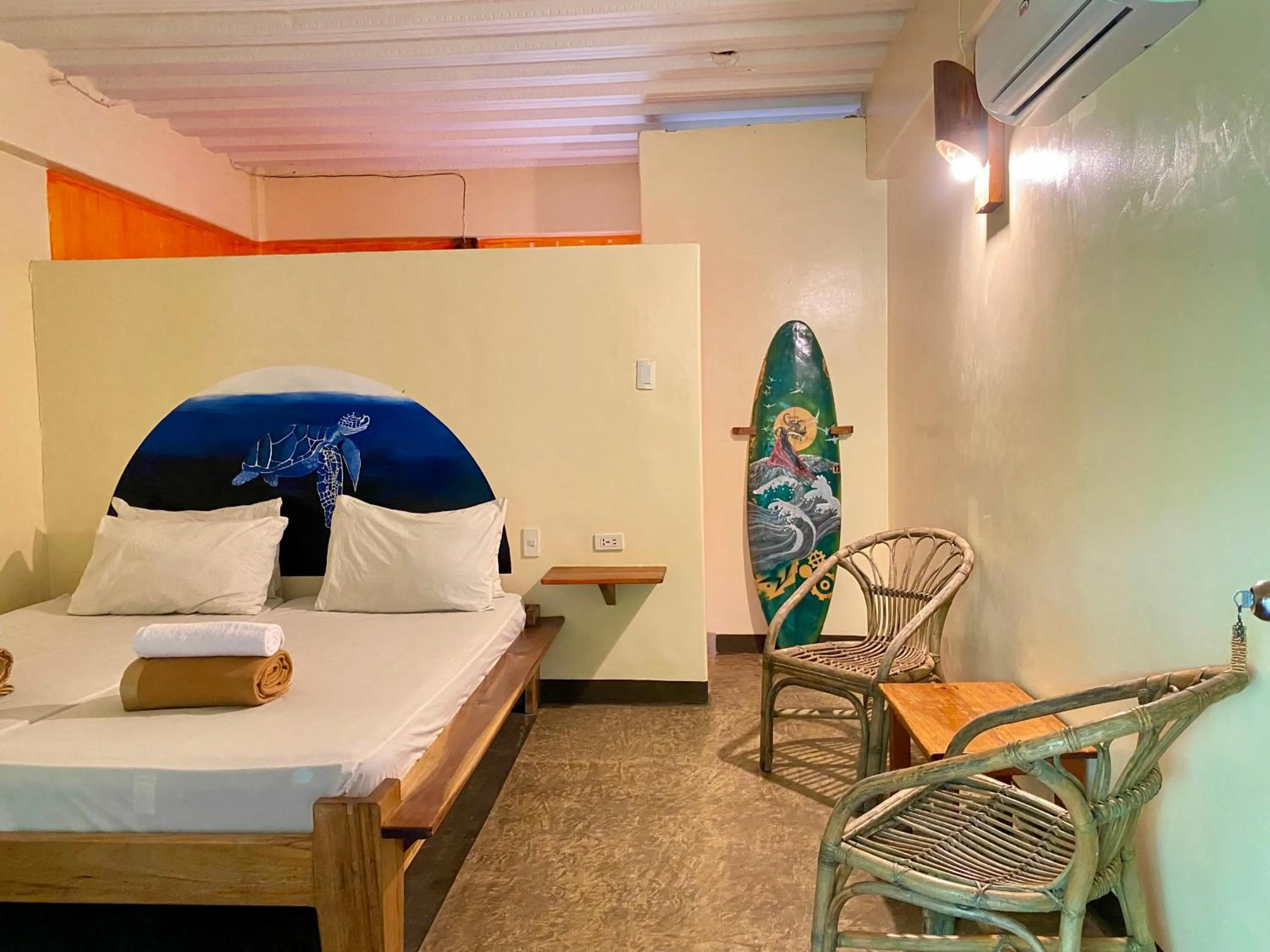 Bed in Lexias Hostel and Workspace - Siargao