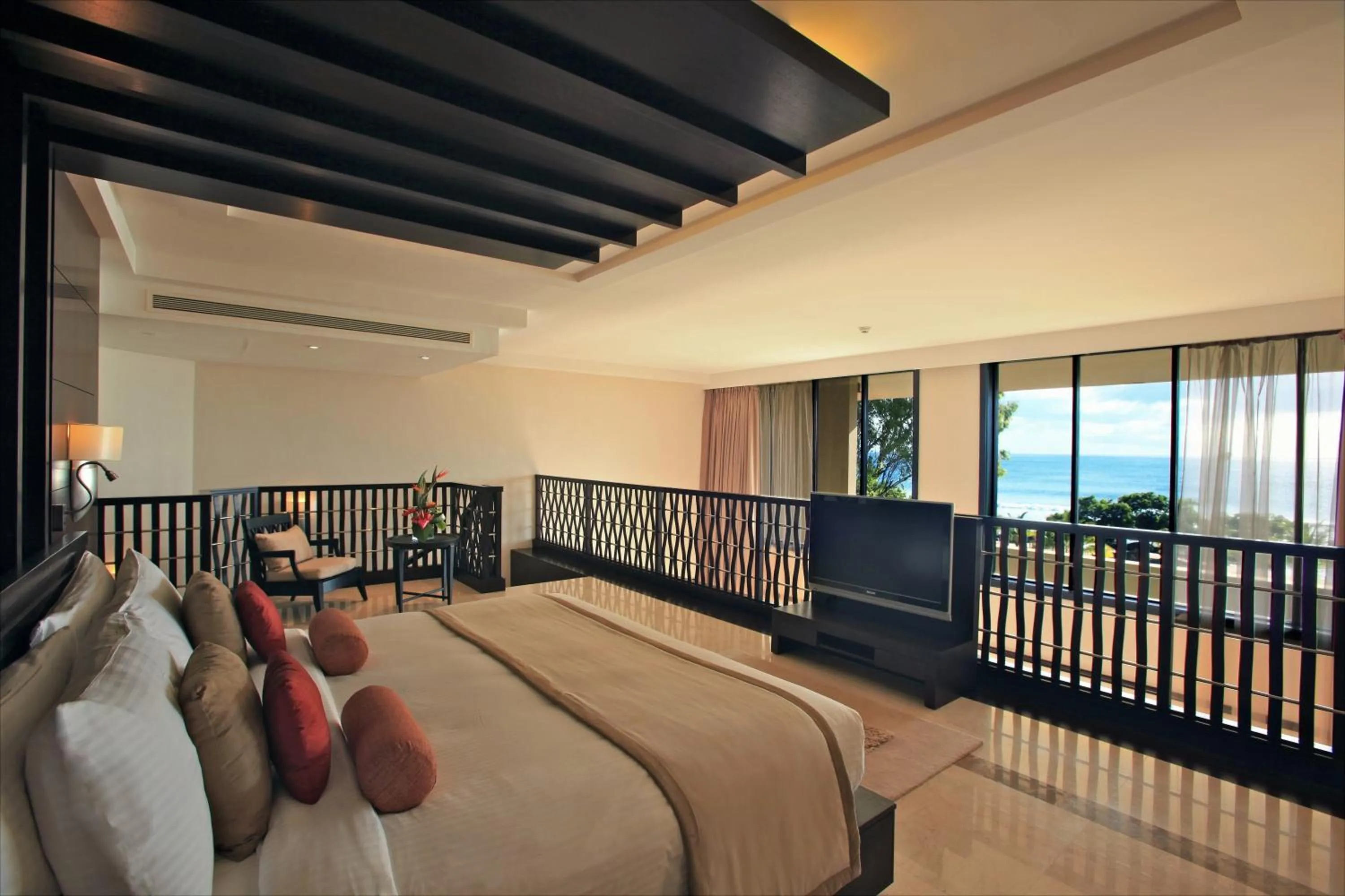 Bedroom, Bed in InterContinental Mauritius Resort Balaclava Fort by IHG