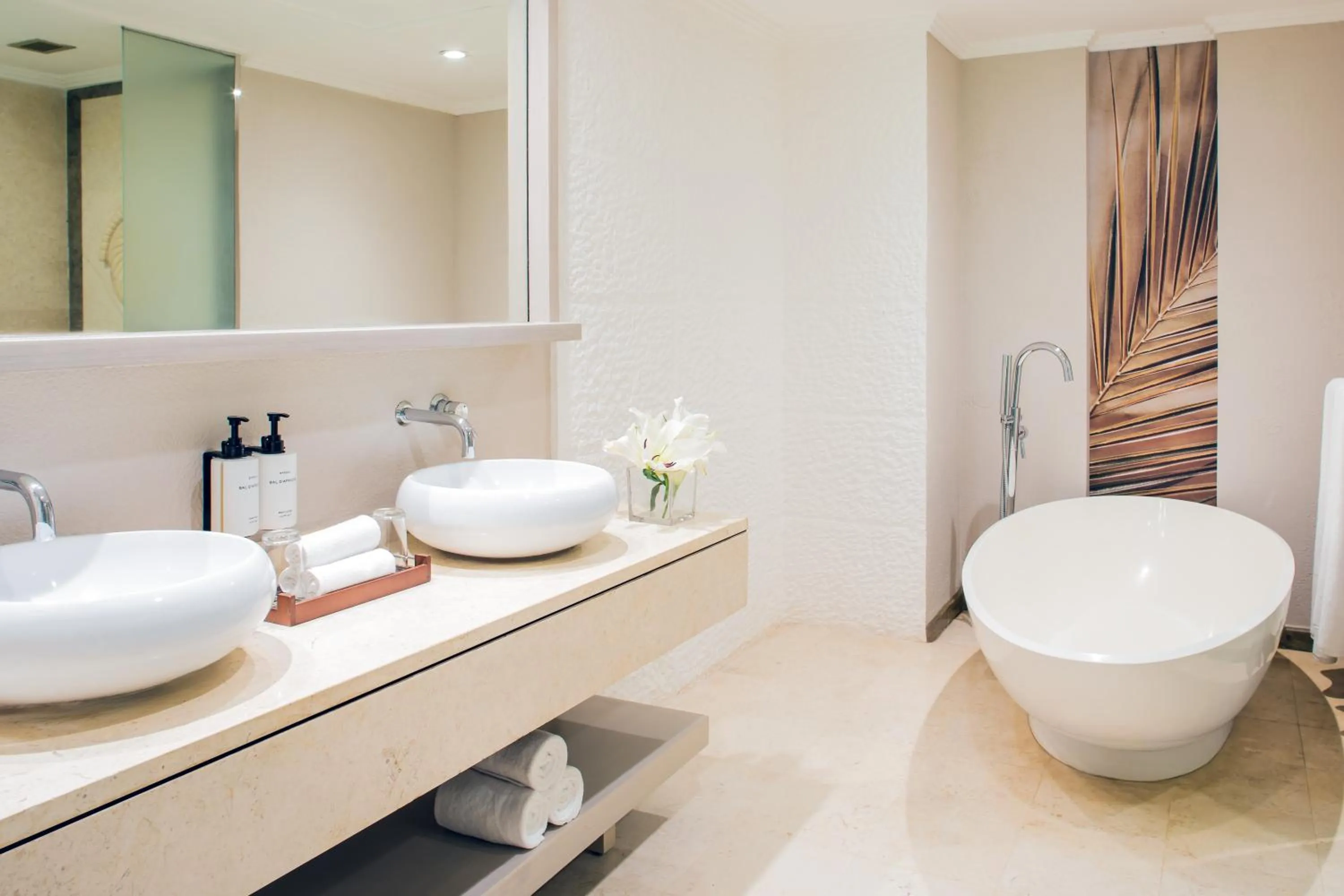 Bathroom in InterContinental Mauritius Resort Balaclava Fort by IHG